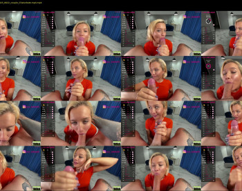 _blowjob_queen_ — 18 minute Chaturbate couple cam show recording, 720p, Aug 7, 2023