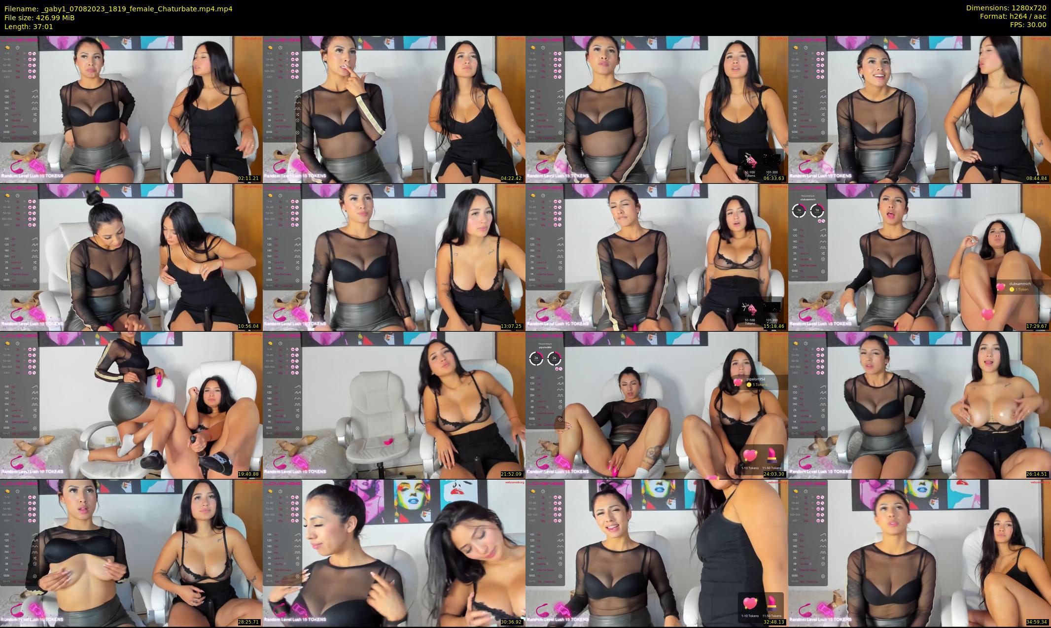 _gaby1 — 38 minute Chaturbate female cam show recording, 720p, Aug 7, 2023
