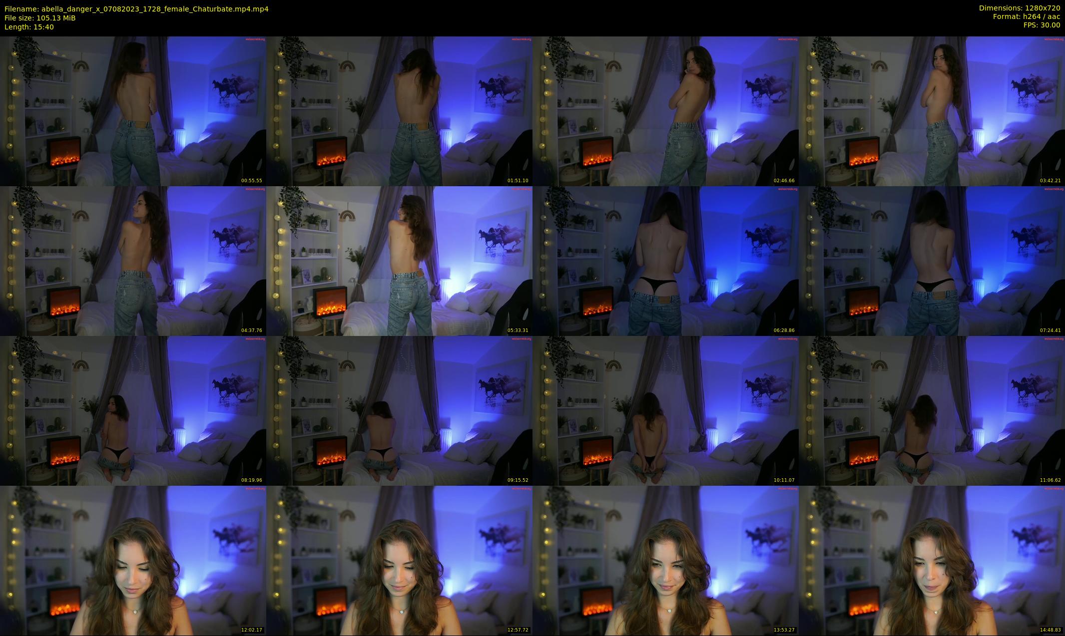 abella_danger_x — 16 minute Chaturbate female cam show recording, 720p, Aug 7, 2023