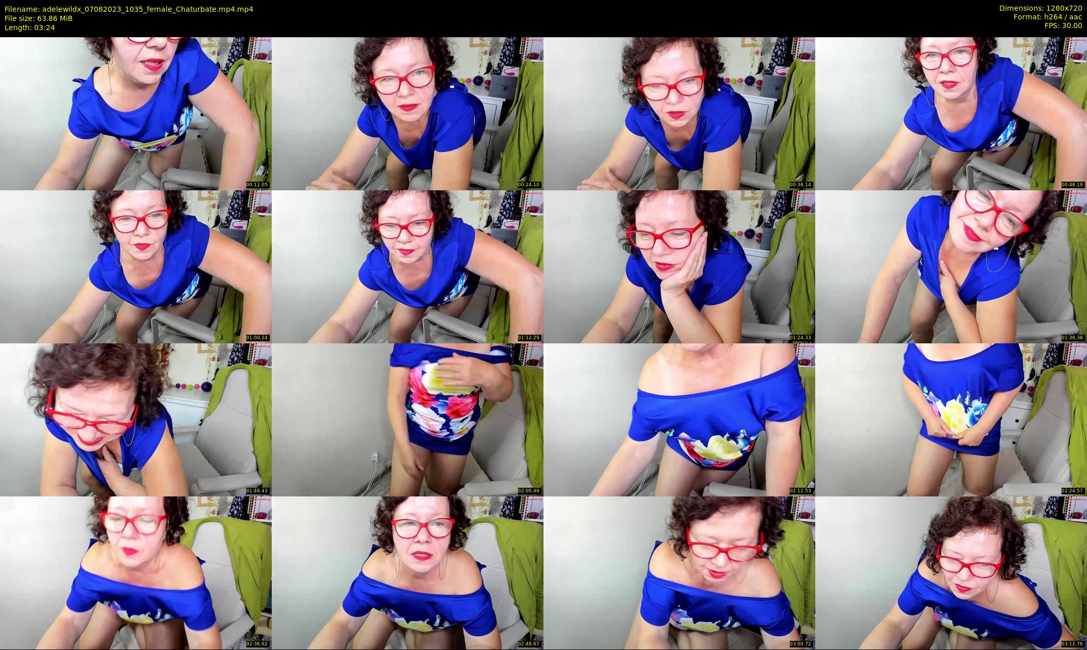 adelewildx — 4 minute Chaturbate female cam show recording, 720p, Aug 7, 2023