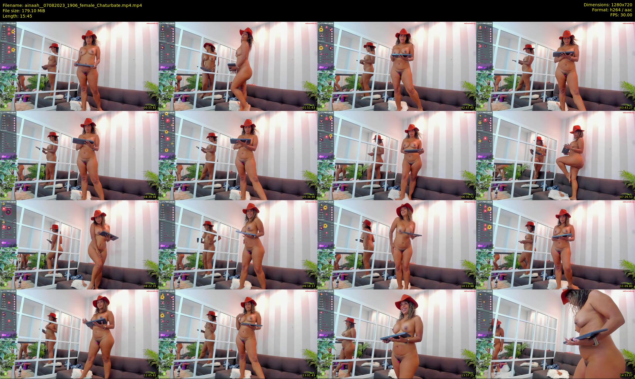 ainaah_ — 16 minute Chaturbate female cam show recording, 720p, Aug 7, 2023