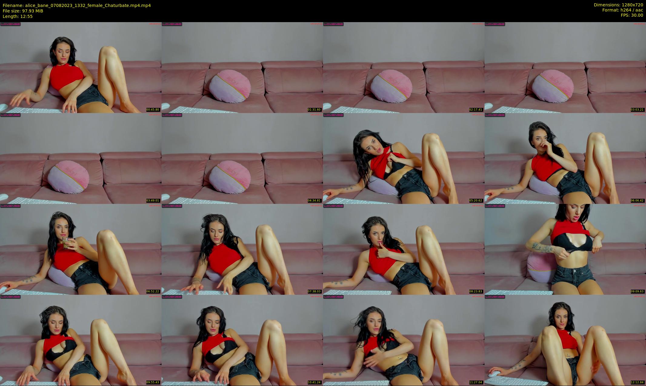 alice_bane — 13 minute Chaturbate female cam show recording, 720p, Aug 7, 2023