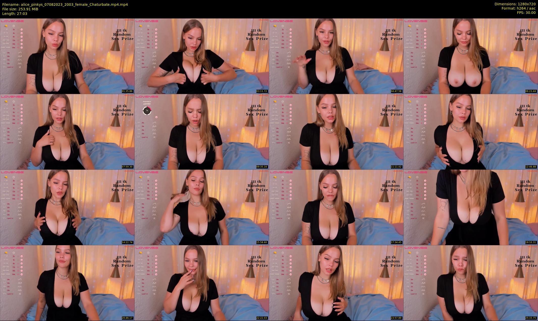 alice_pinkys — 28 minute Chaturbate female cam show recording, 720p, Aug 7, 2023