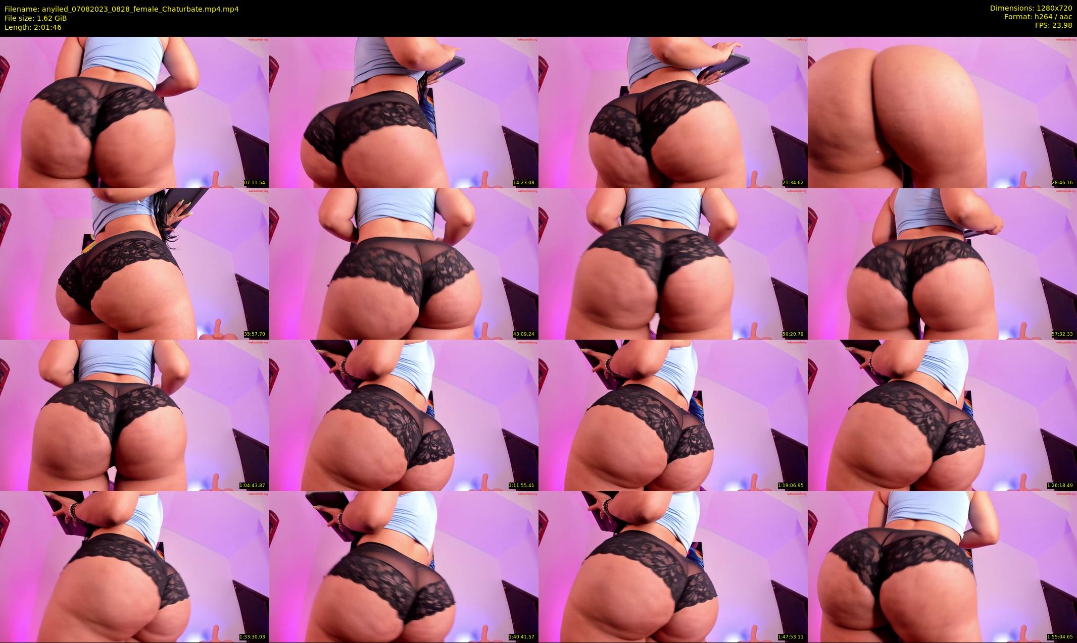 anyiled — 122 minute Chaturbate female cam show recording, 720p, Aug 7, 2023