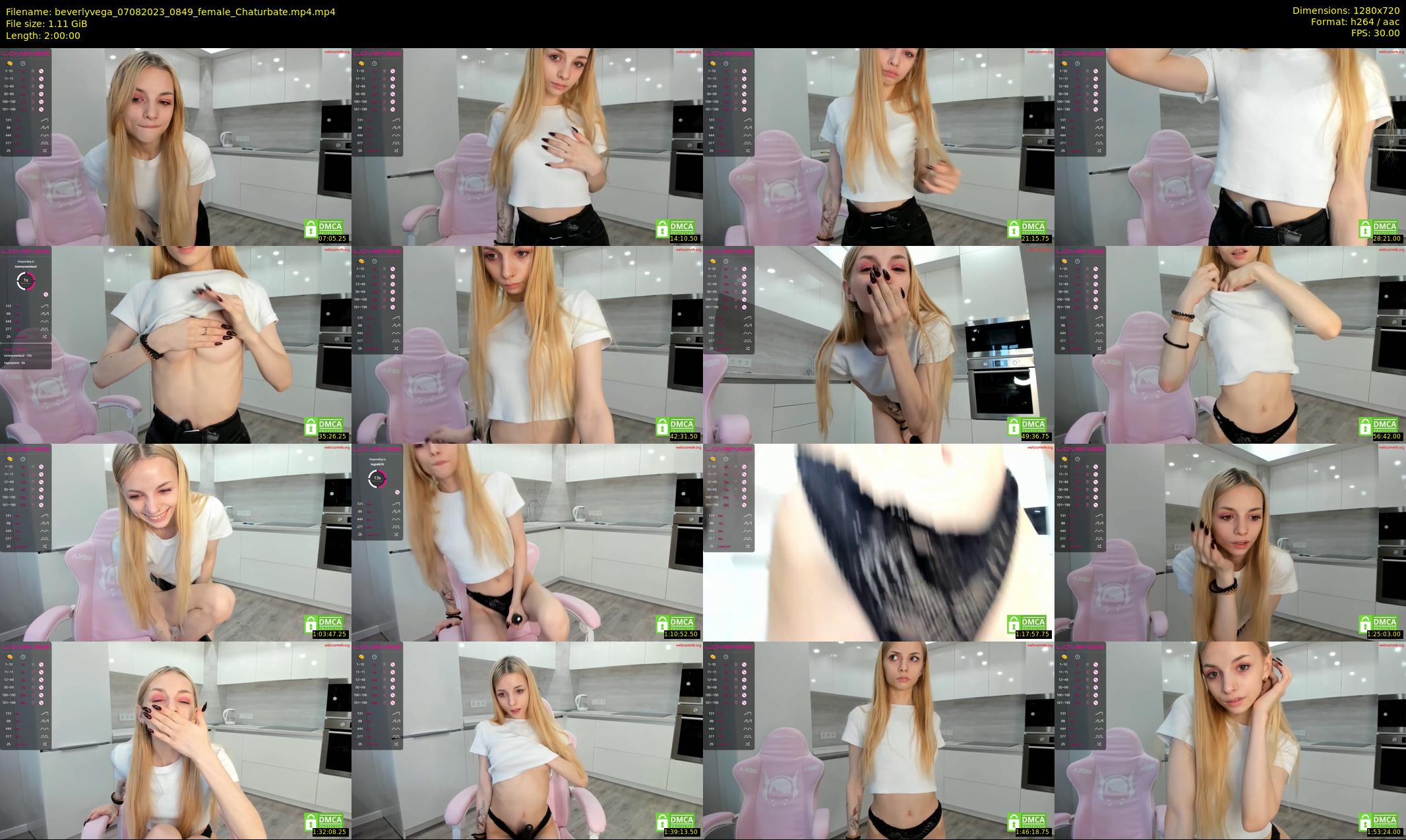 beverlyvega — 120 minute Chaturbate couple cam show recording, 720p, Aug 7, 2023