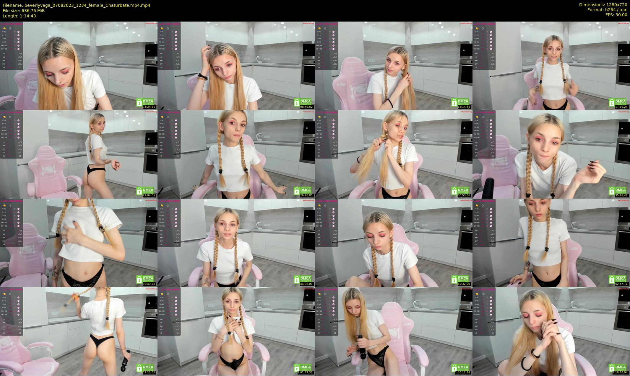 beverlyvega — 75 minute Chaturbate couple cam show recording, 720p, Aug 7, 2023