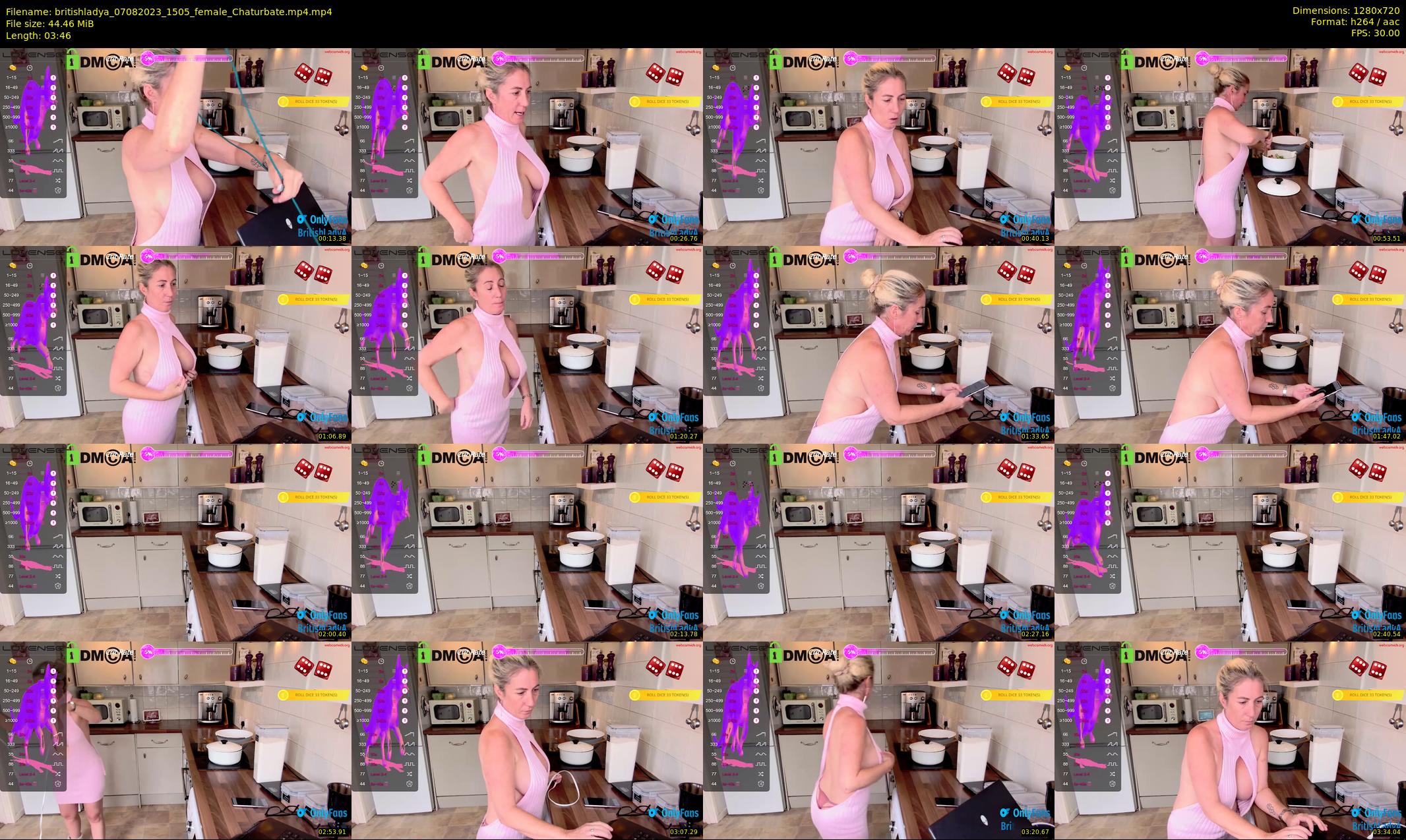 britishladya — 4 minute Chaturbate female cam show recording, 720p, Aug 7, 2023
