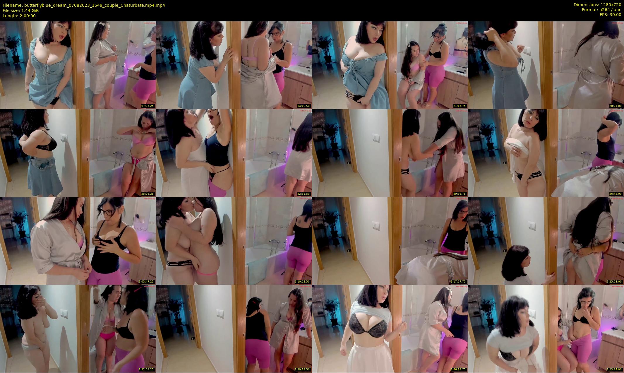 butterflyblue_dream — 120 minute Chaturbate couple cam show recording, 720p, Aug 7, 2023