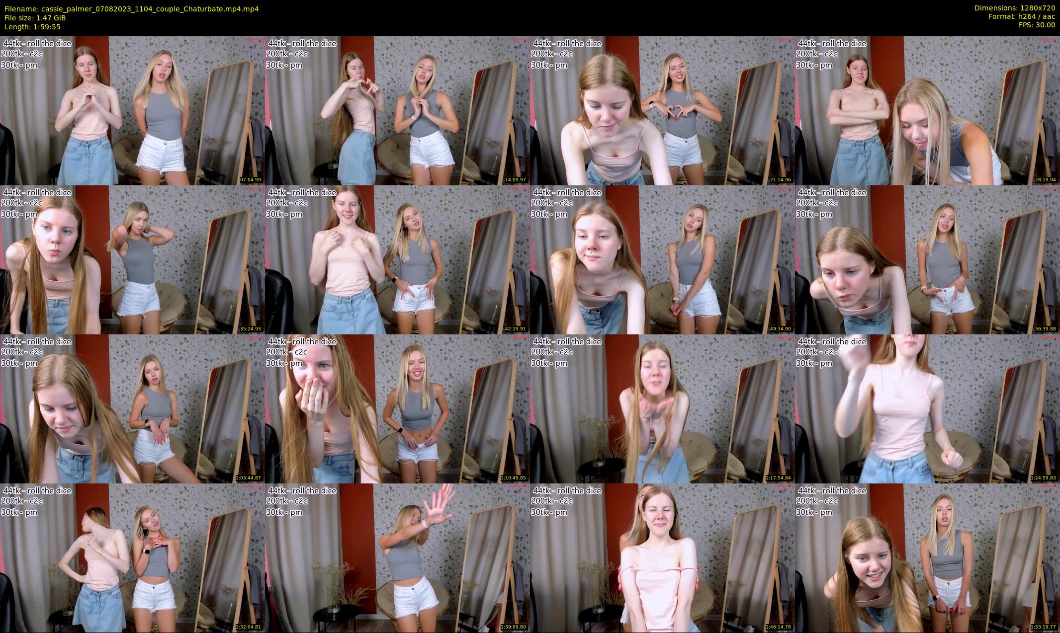 cassie_palmer — 120 minute Chaturbate female cam show recording, 720p, Aug 7, 2023