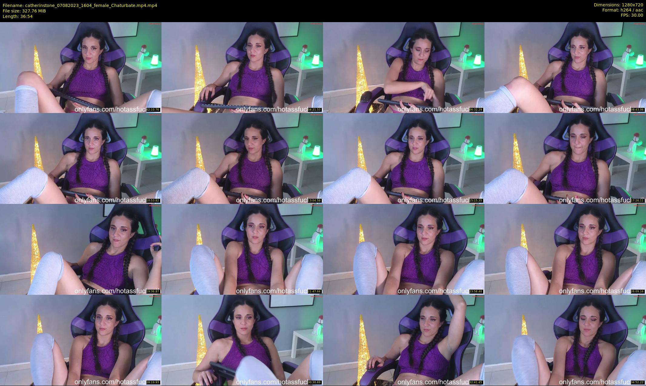 catherinstone — 37 minute Chaturbate female cam show recording, 720p, Aug 7, 2023