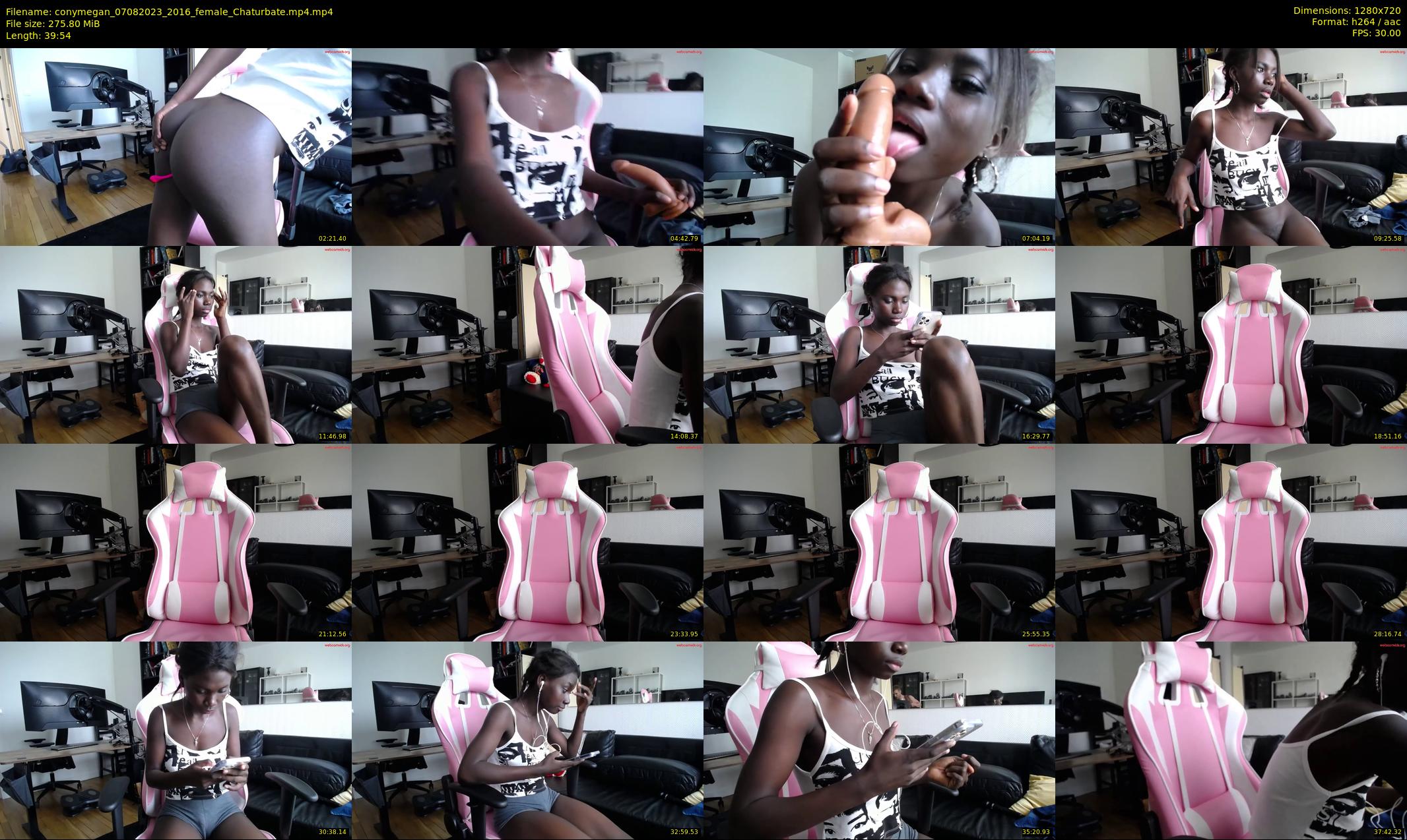 conymegan — 40 minute Chaturbate female cam show recording, 720p, Aug 7, 2023