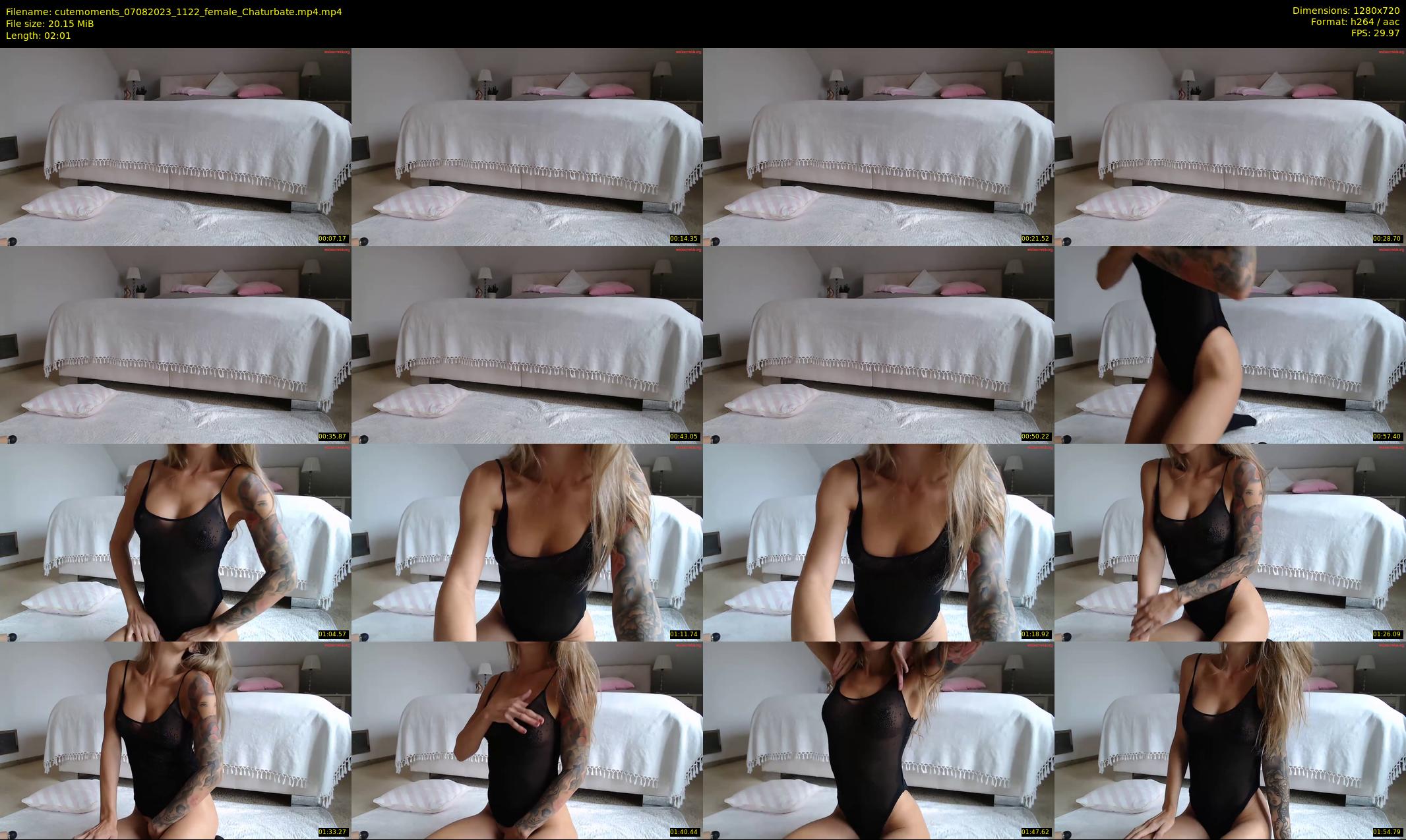 cutemoments — 3 minute Chaturbate female cam show recording, 720p, Aug 7, 2023