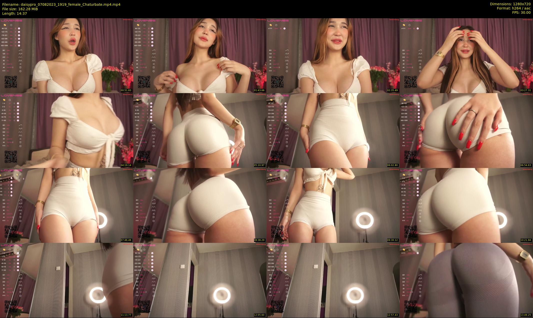 daisypro — 15 minute Chaturbate couple cam show recording, 720p, Aug 7, 2023
