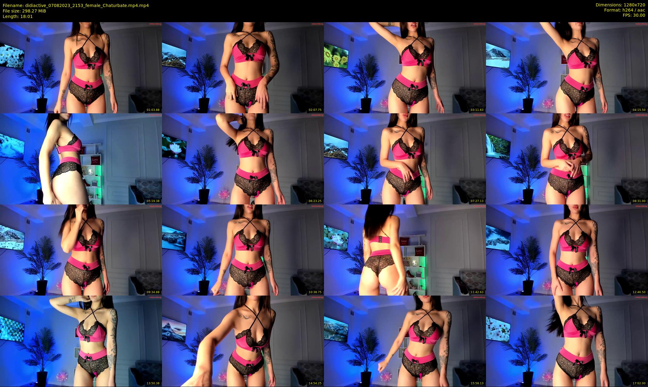 didiactive — 19 minute Chaturbate female cam show recording, 720p, Aug 7, 2023