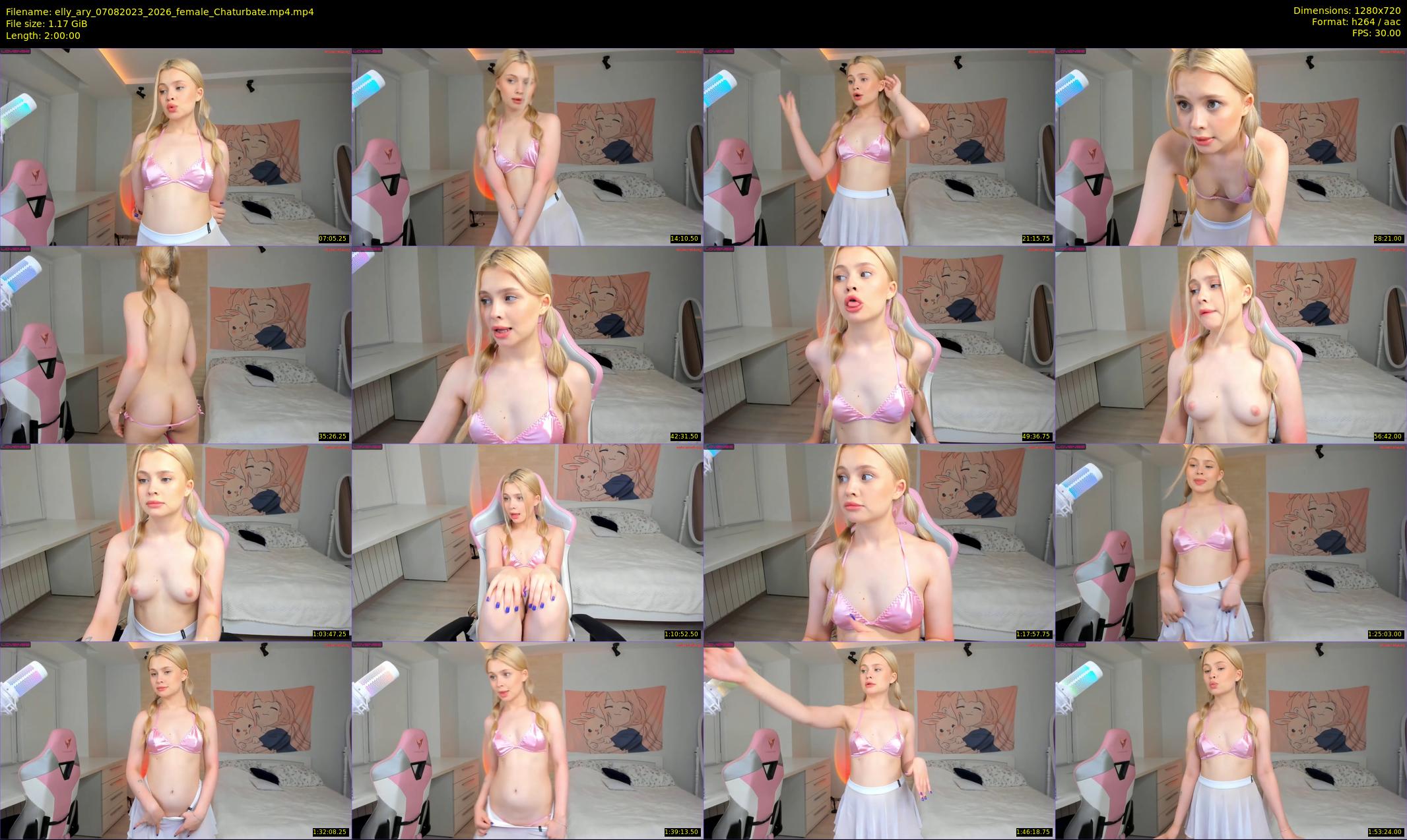 elly_ary — 120 minute Chaturbate female cam show recording, 720p, Aug 7, 2023