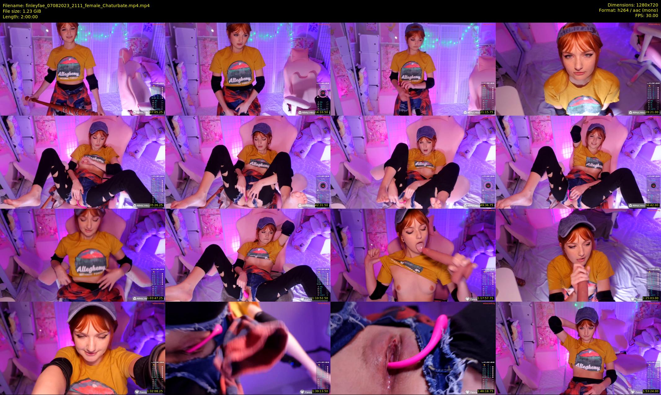 finleyfae — 120 minute Chaturbate female cam show recording, 720p, Aug 7, 2023