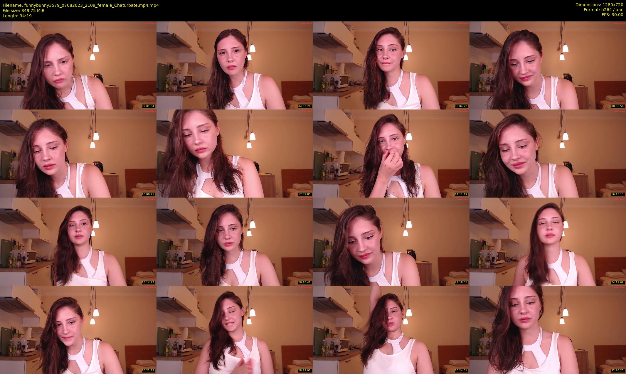 funnybunny3579 — 35 minute Chaturbate female cam show recording, 720p, Aug 7, 2023