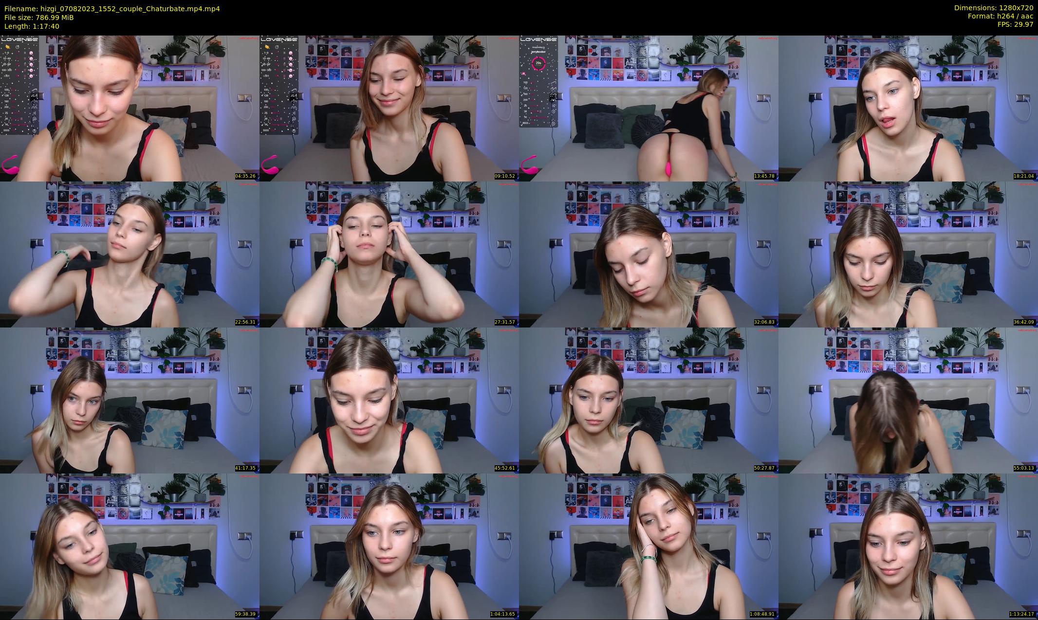 hizgi — 78 minute Chaturbate couple cam show recording, 720p, Aug 7, 2023