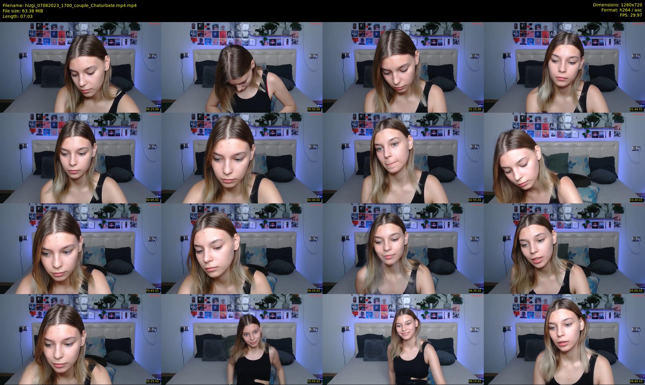 hizgi — 8 minute Chaturbate couple cam show recording, 720p, Aug 7, 2023