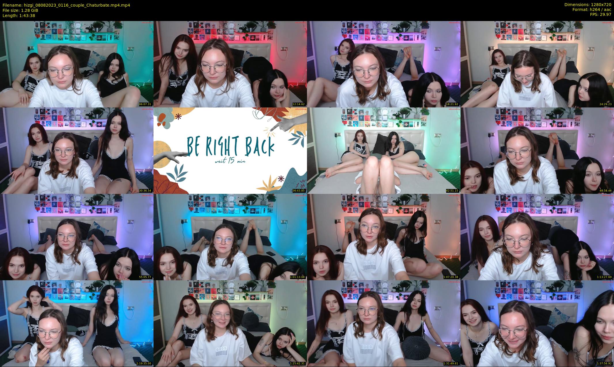 hizgi — 104 minute Chaturbate couple cam show recording, 720p, Aug 8, 2023