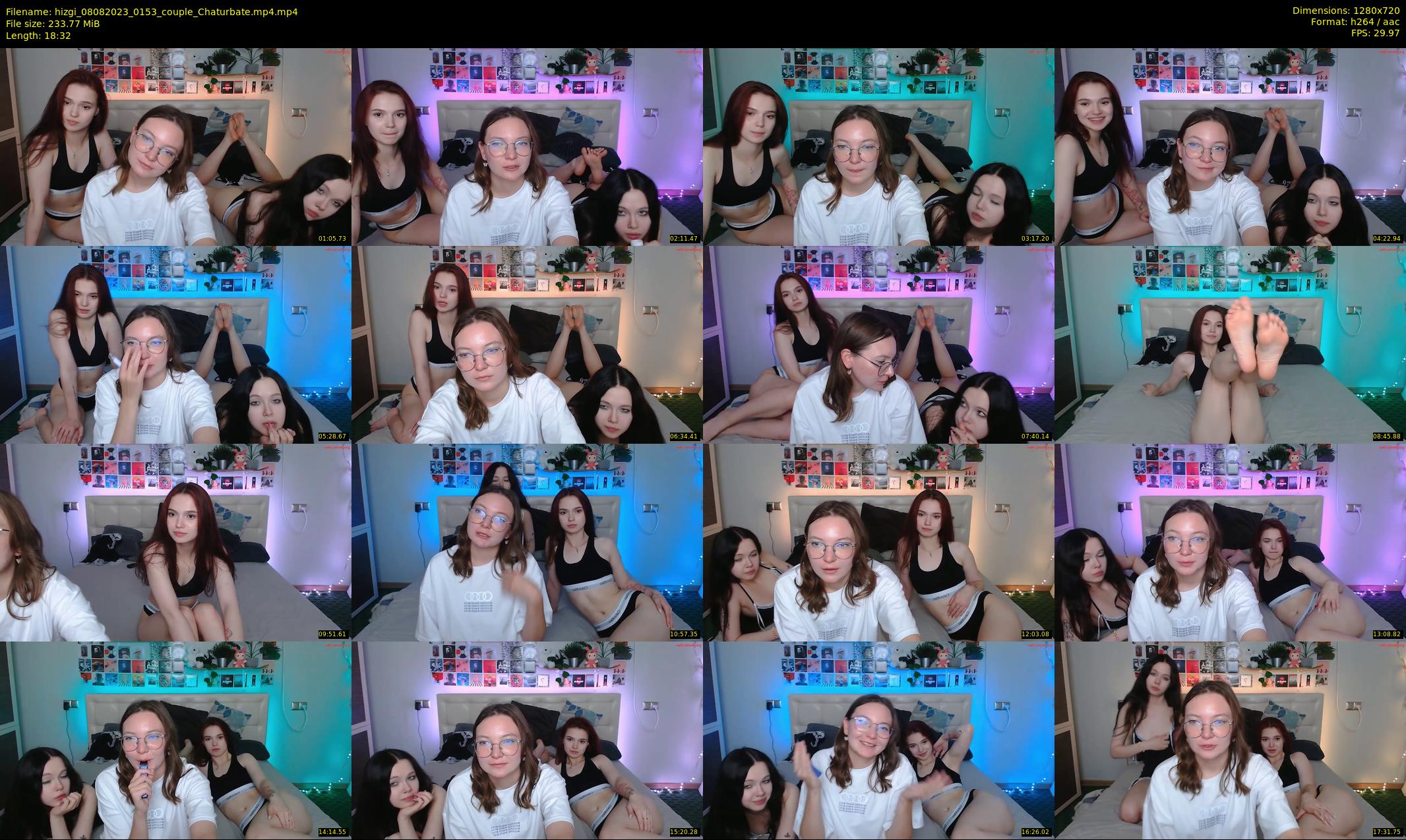 hizgi — 19 minute Chaturbate couple cam show recording, 720p, Aug 8, 2023