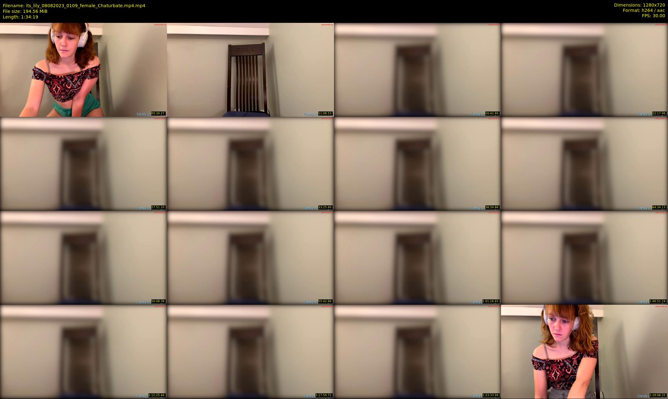 its_lily — 95 minute Chaturbate female cam show recording, 720p, Aug 8, 2023