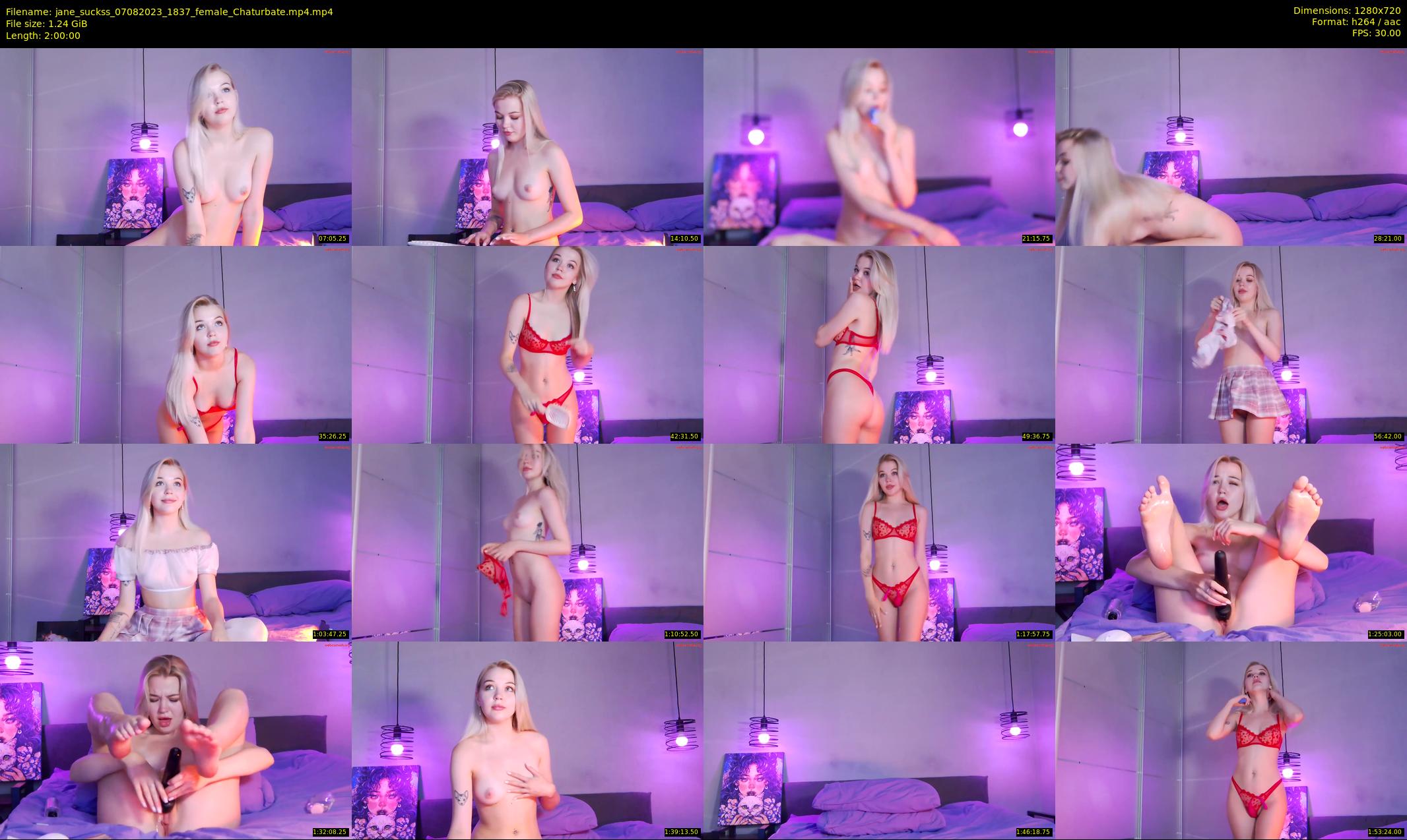 jane_suckss — 120 minute Chaturbate female cam show recording, 720p, Aug 7, 2023
