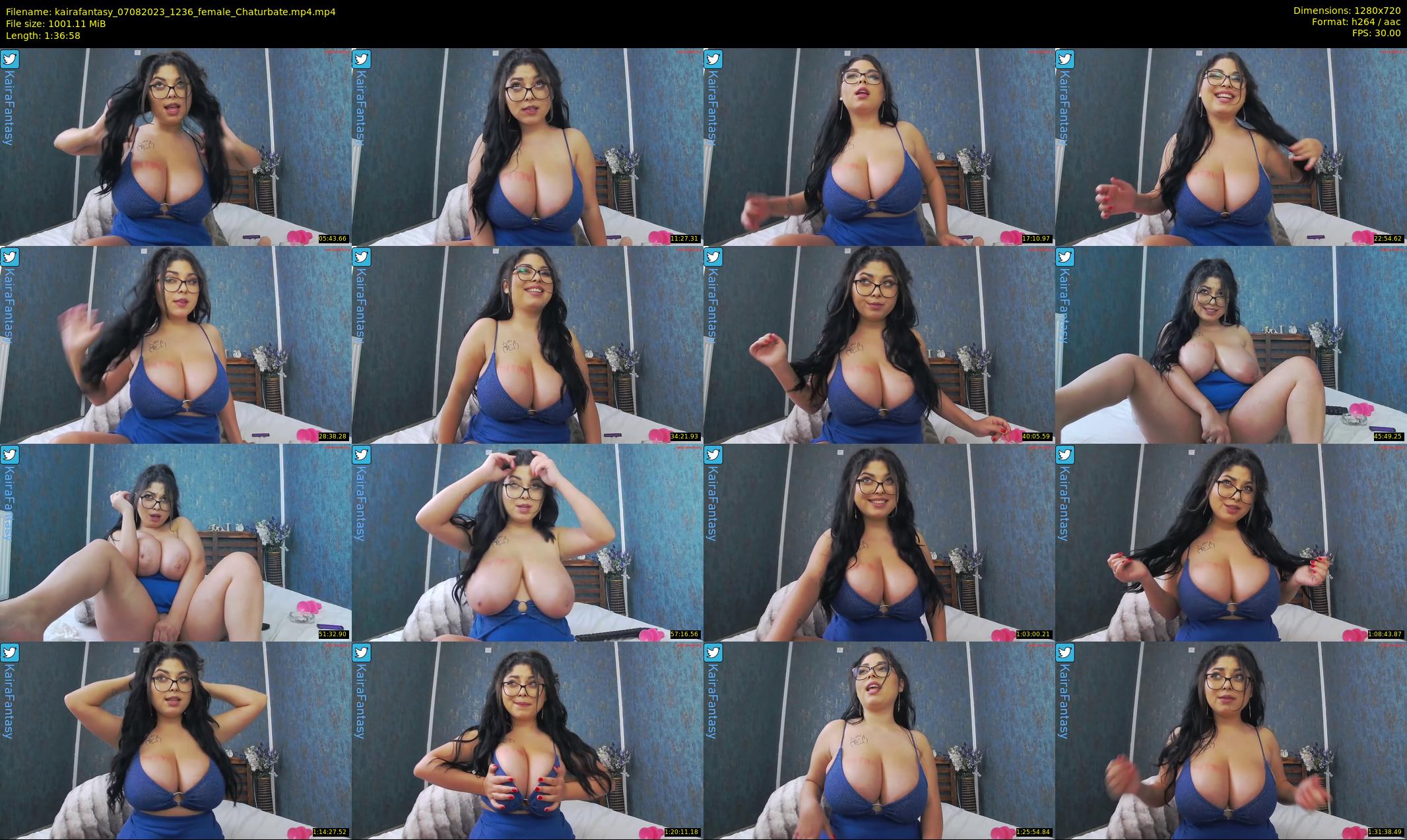 kairafantasy — 97 minute Chaturbate female cam show recording, 720p, Aug 7, 2023