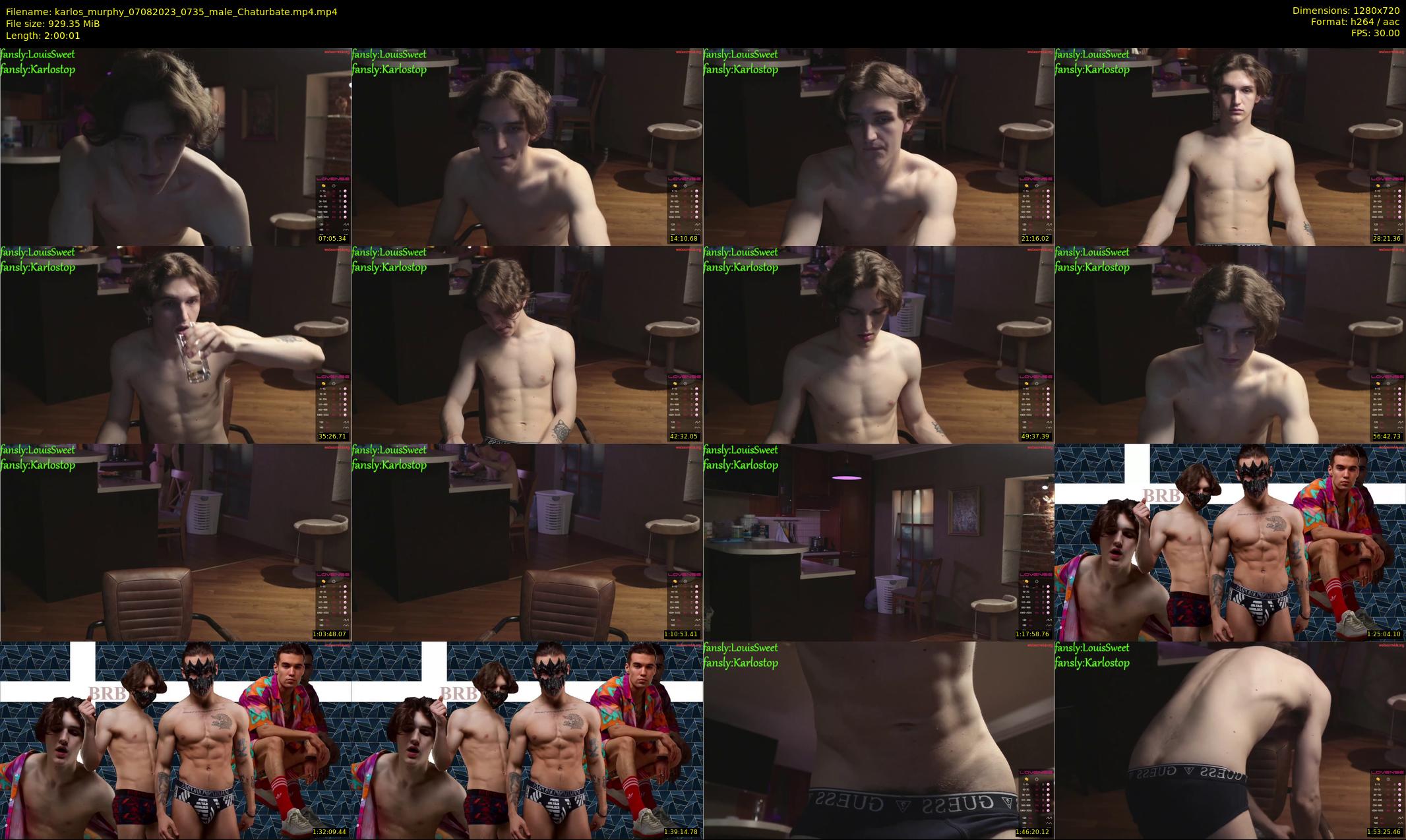 karlos_murphy — 121 minute Chaturbate male cam show recording, 720p, Aug 7, 2023