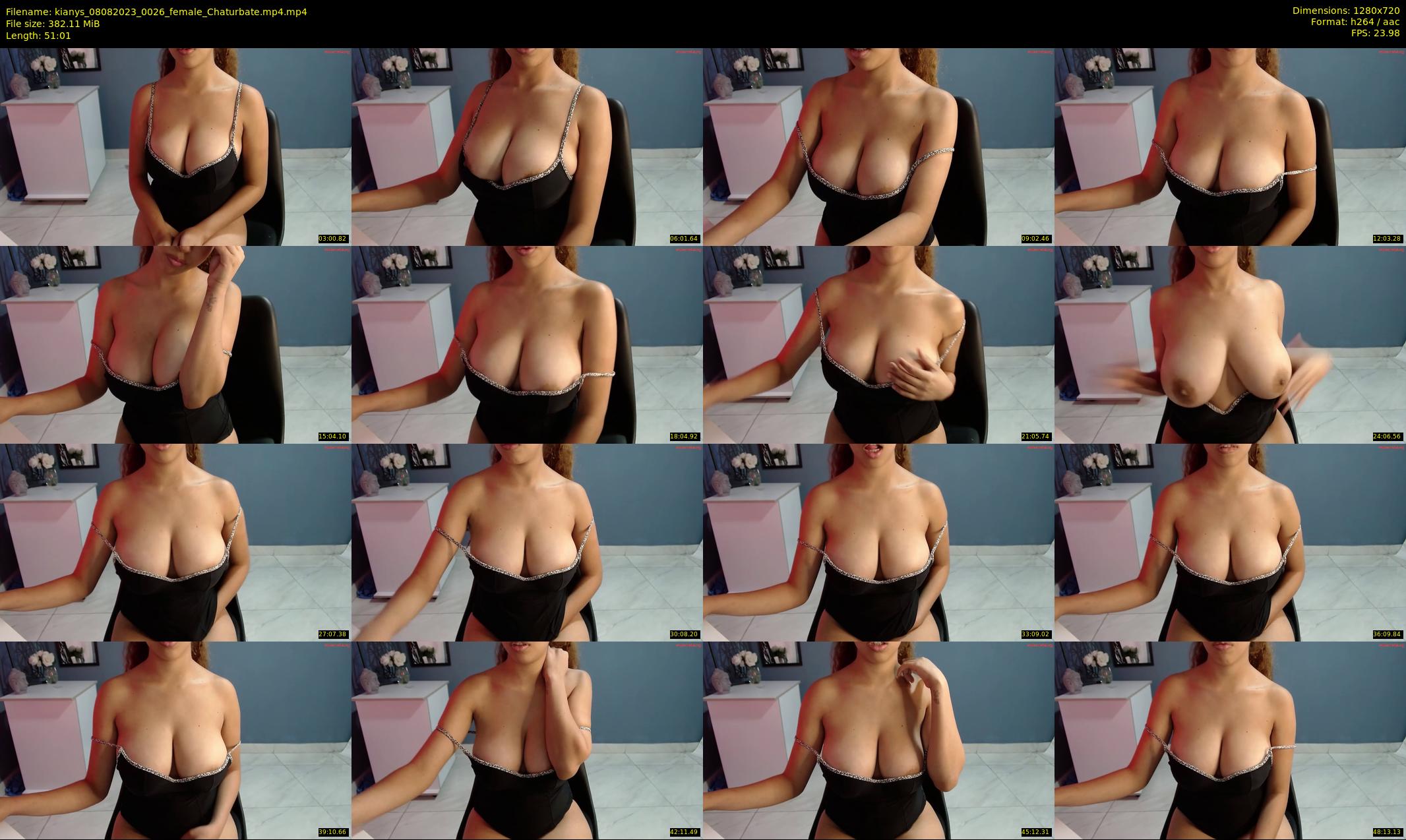 kianys — 52 minute Chaturbate female cam show recording, 720p, Aug 8, 2023