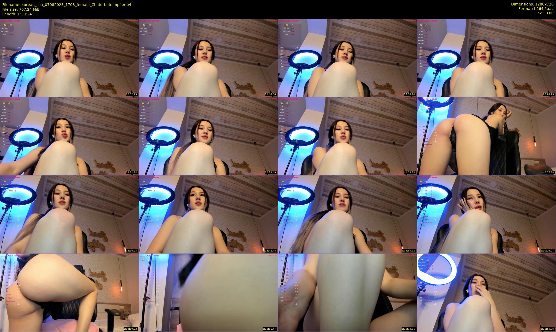 korean_sua — 100 minute Chaturbate female cam show recording, 720p, Aug 7, 2023