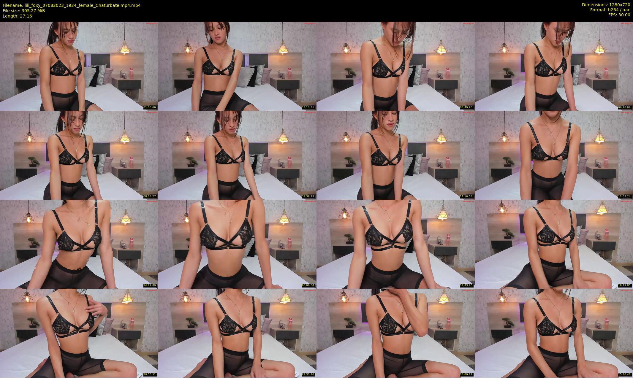 lili_foxy — 28 minute Chaturbate female cam show recording, 720p, Aug 7, 2023