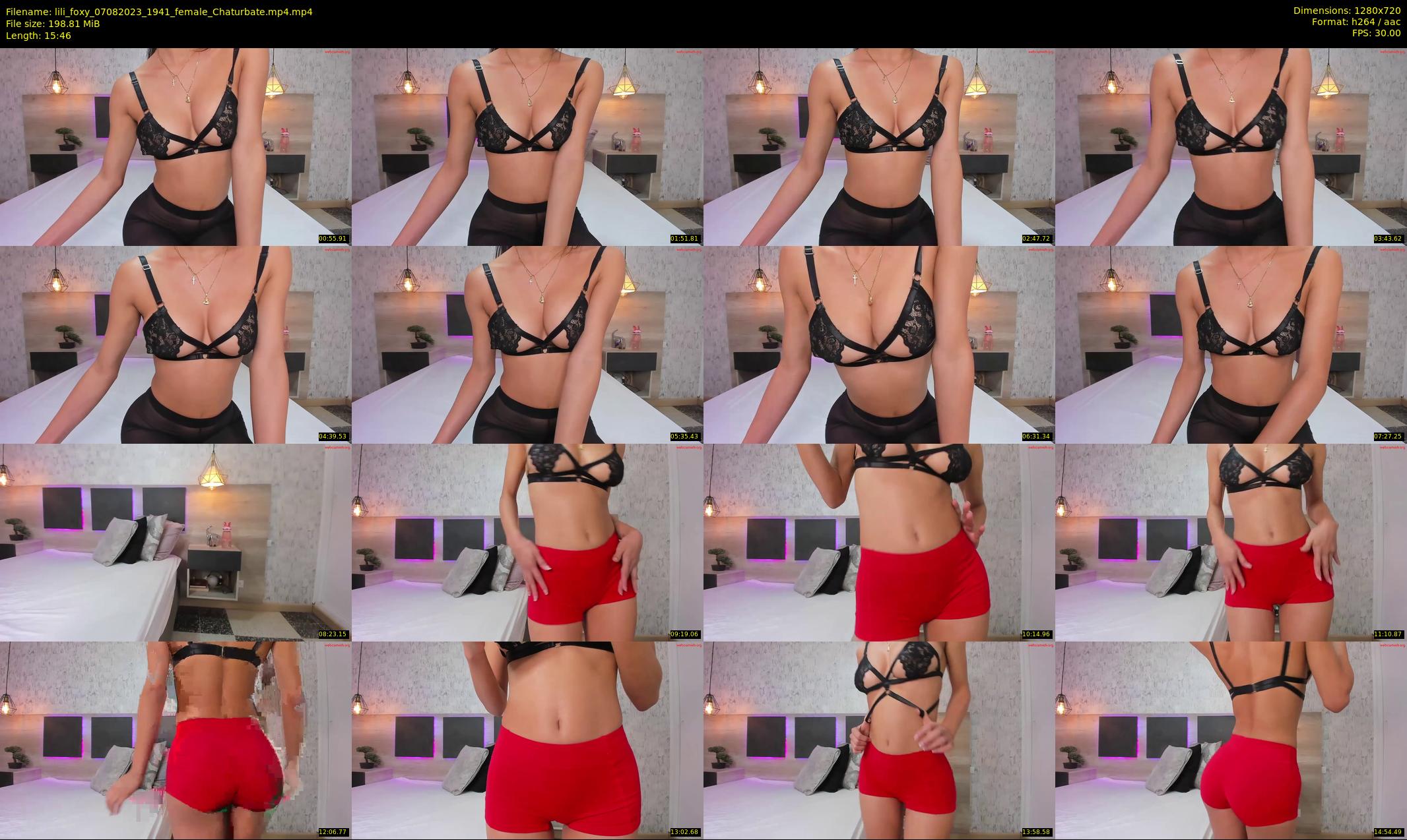 lili_foxy — 16 minute Chaturbate female cam show recording, 720p, Aug 7, 2023