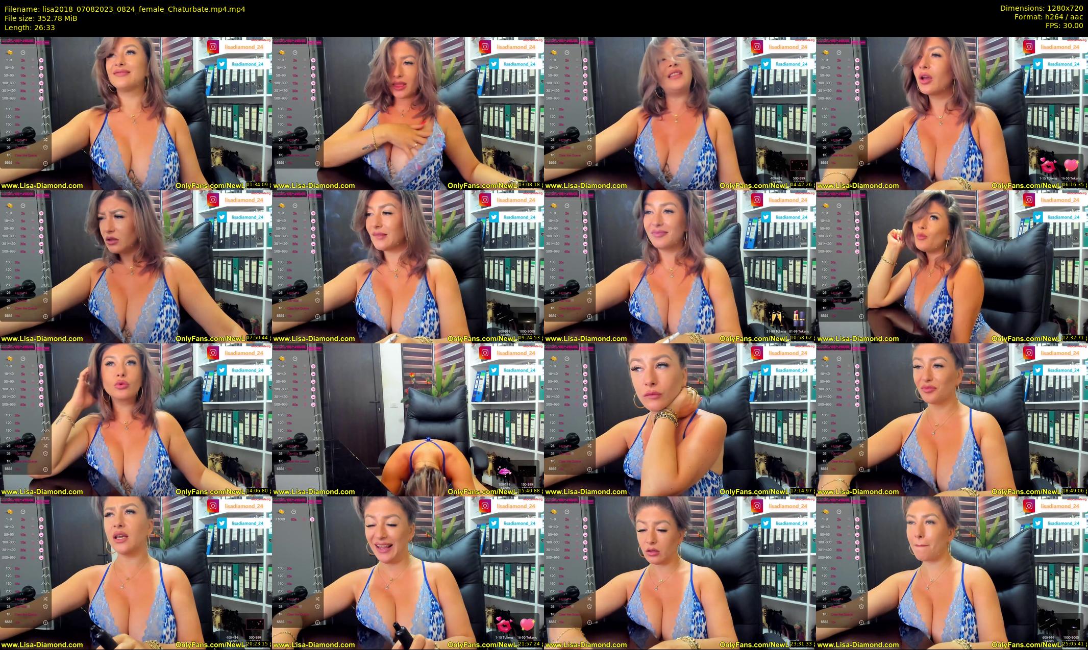 lisa2018 — 27 minute Chaturbate female cam show recording, 720p, Aug 7, 2023