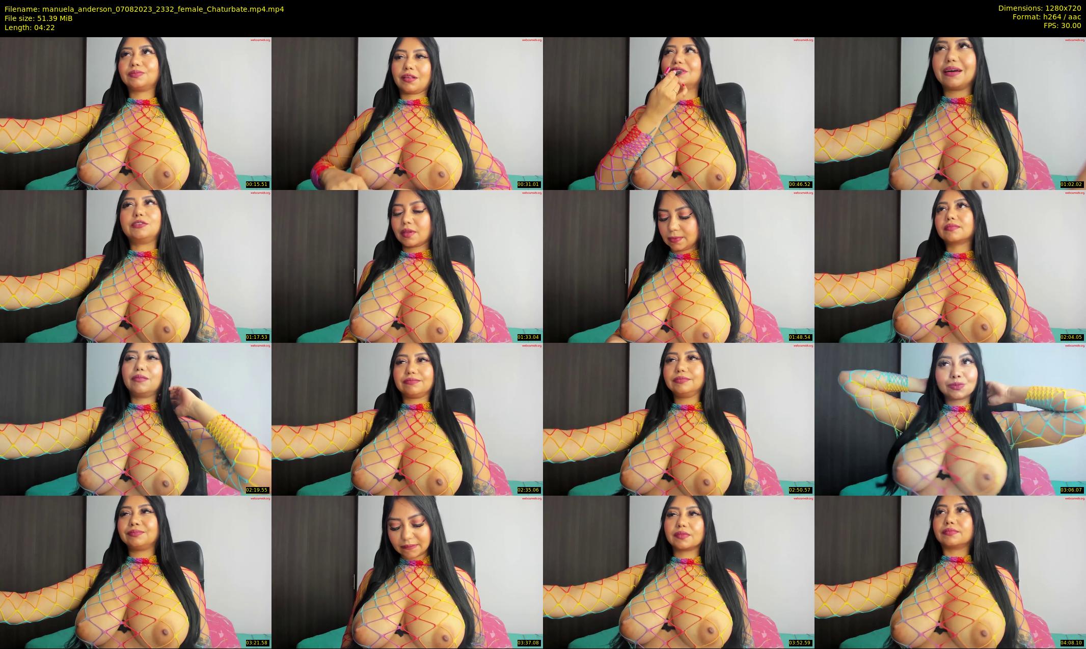 manuela_anderson — 5 minute Chaturbate female cam show recording, 720p, Aug 7, 2023