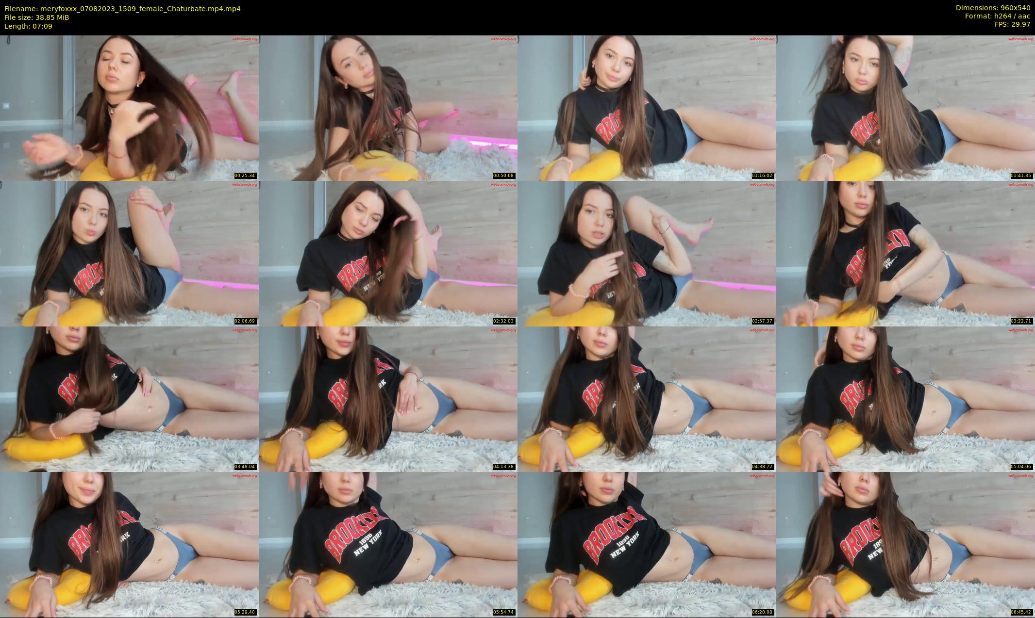 meryfoxxx — 8 minute Chaturbate female cam show recording, 480p, Aug 7, 2023