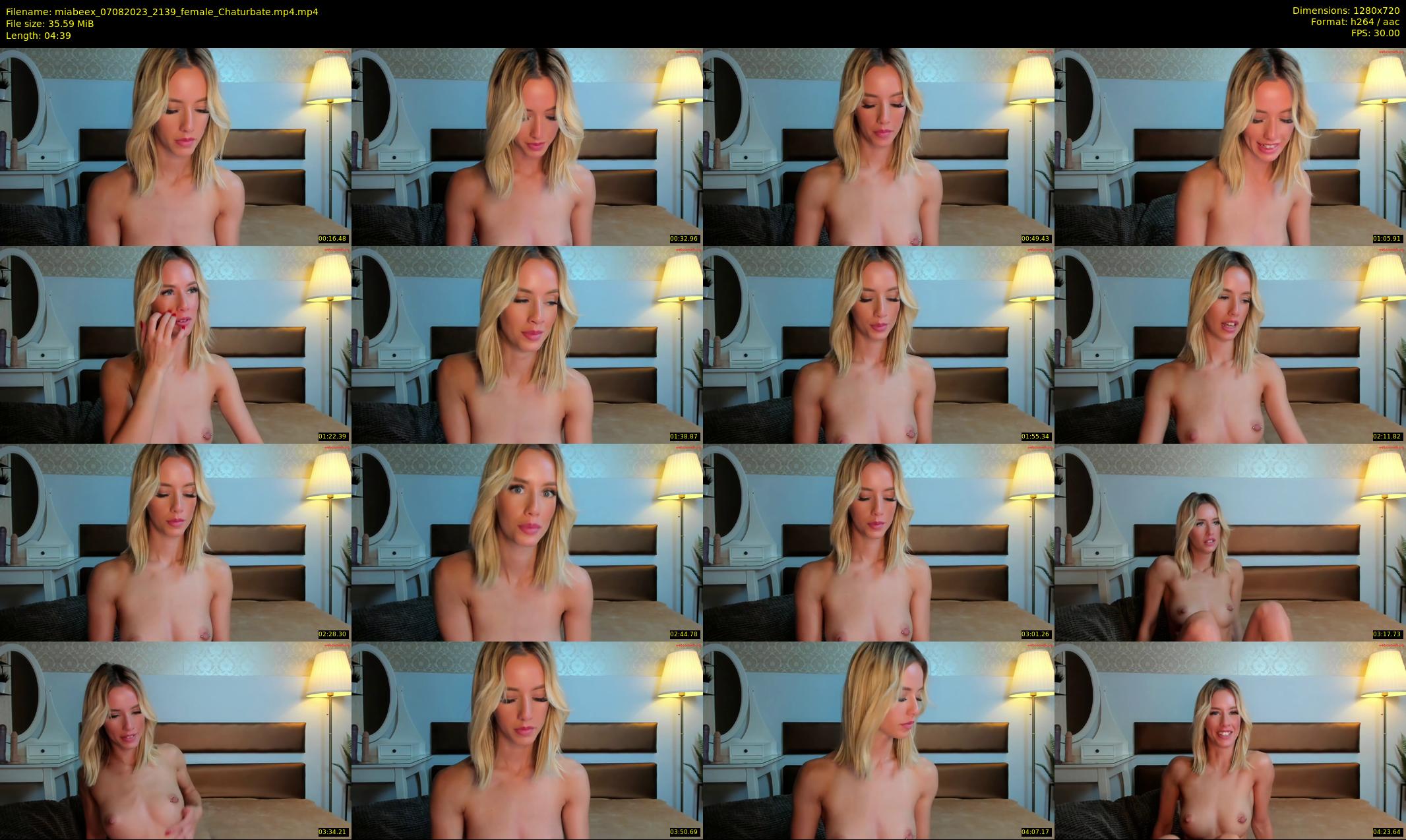 miabeex — 5 minute Chaturbate female cam show recording, 720p, Aug 7, 2023