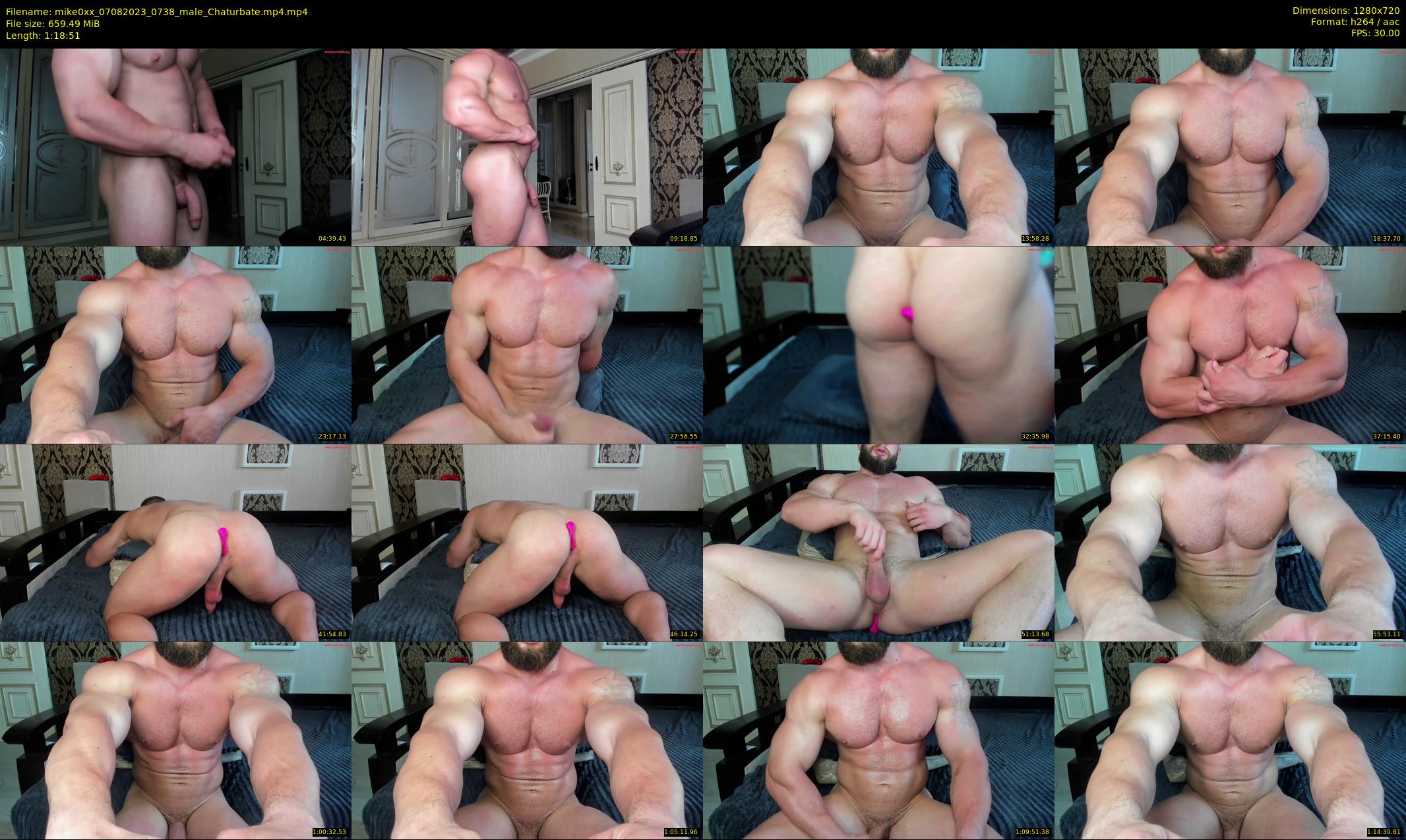 mike0xx — 79 minute Chaturbate male cam show recording, 720p, Aug 7, 2023