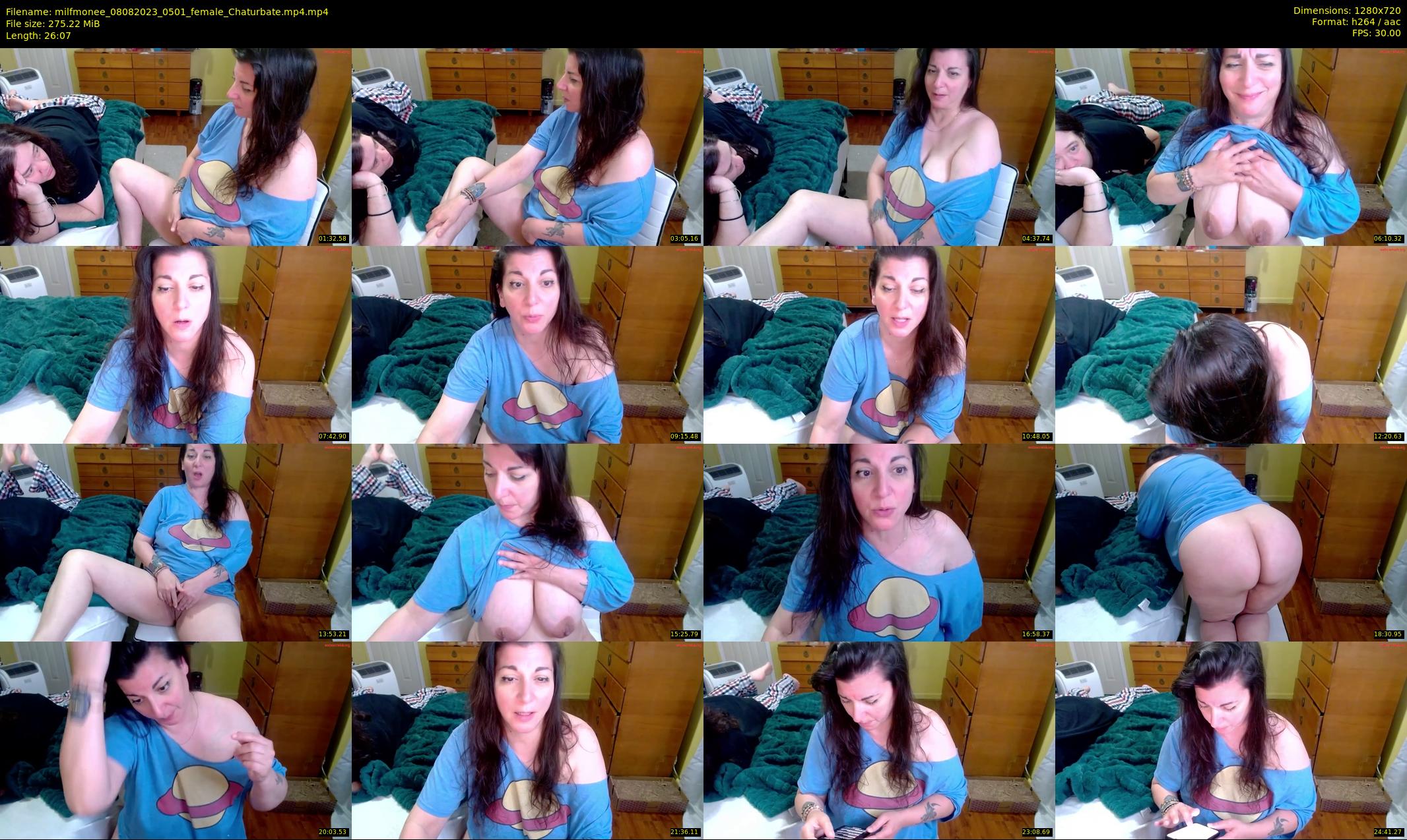 milfmonee — 27 minute Chaturbate female cam show recording, 720p, Aug 8, 2023