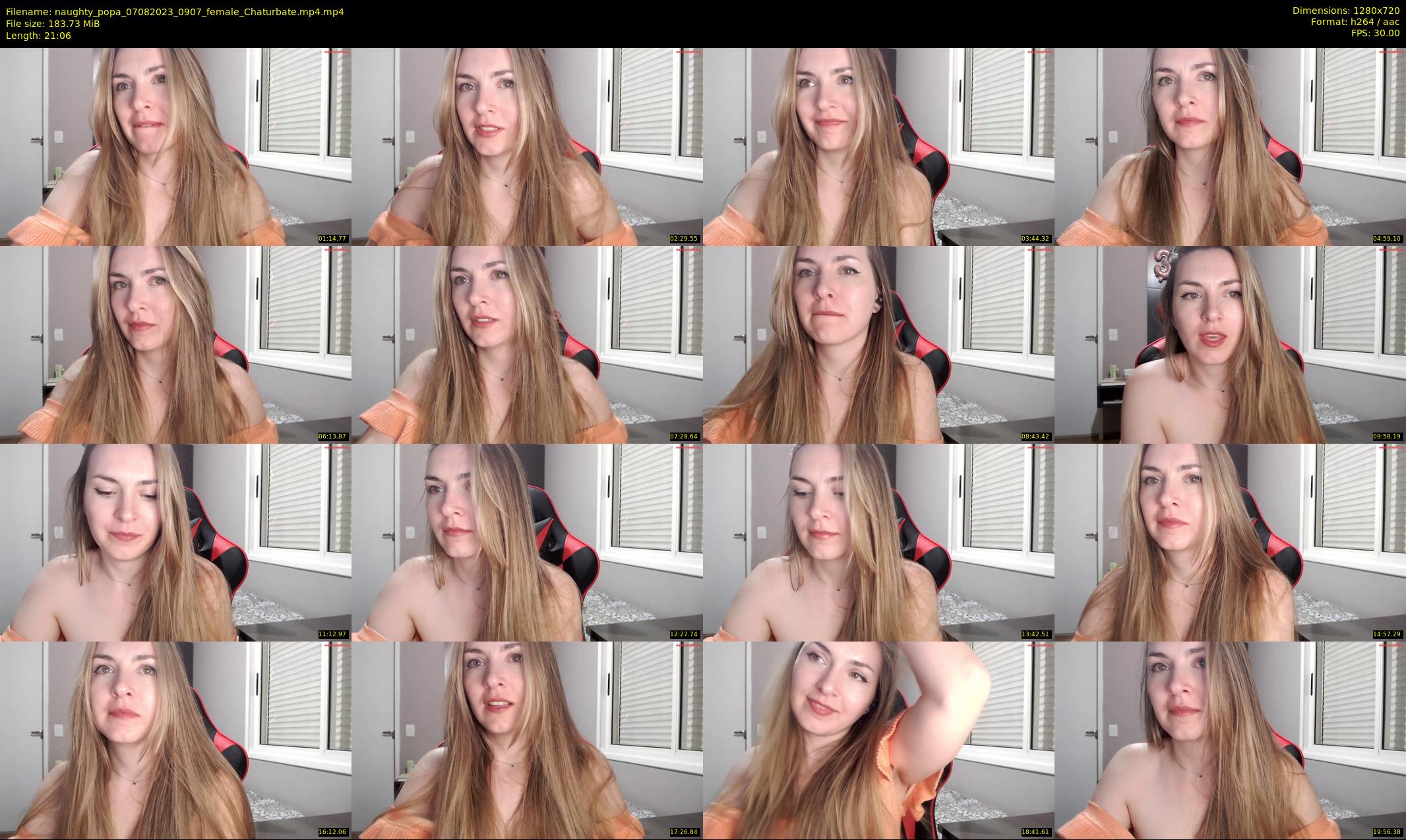 naughty_popa — 22 minute Chaturbate female cam show recording, 720p, Aug 7, 2023