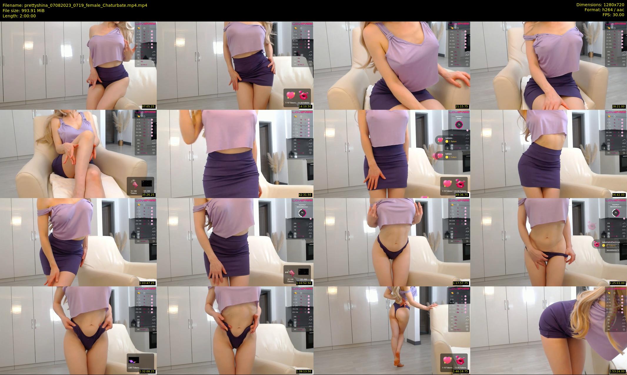 prettyshina — 120 minute Chaturbate female cam show recording, 720p, Aug 7, 2023