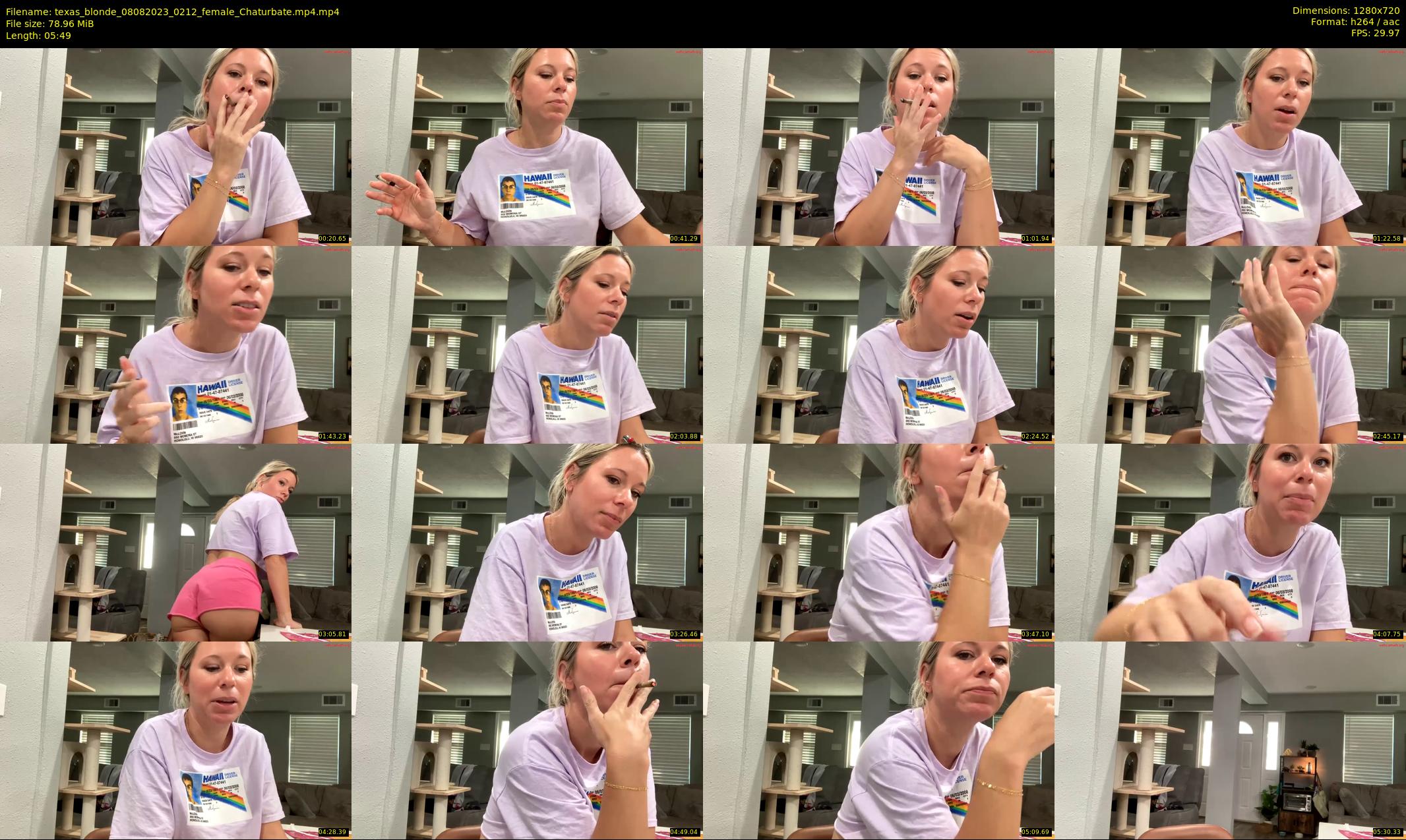 texas_blonde — 6 minute Chaturbate female cam show recording, 720p, Aug 8, 2023