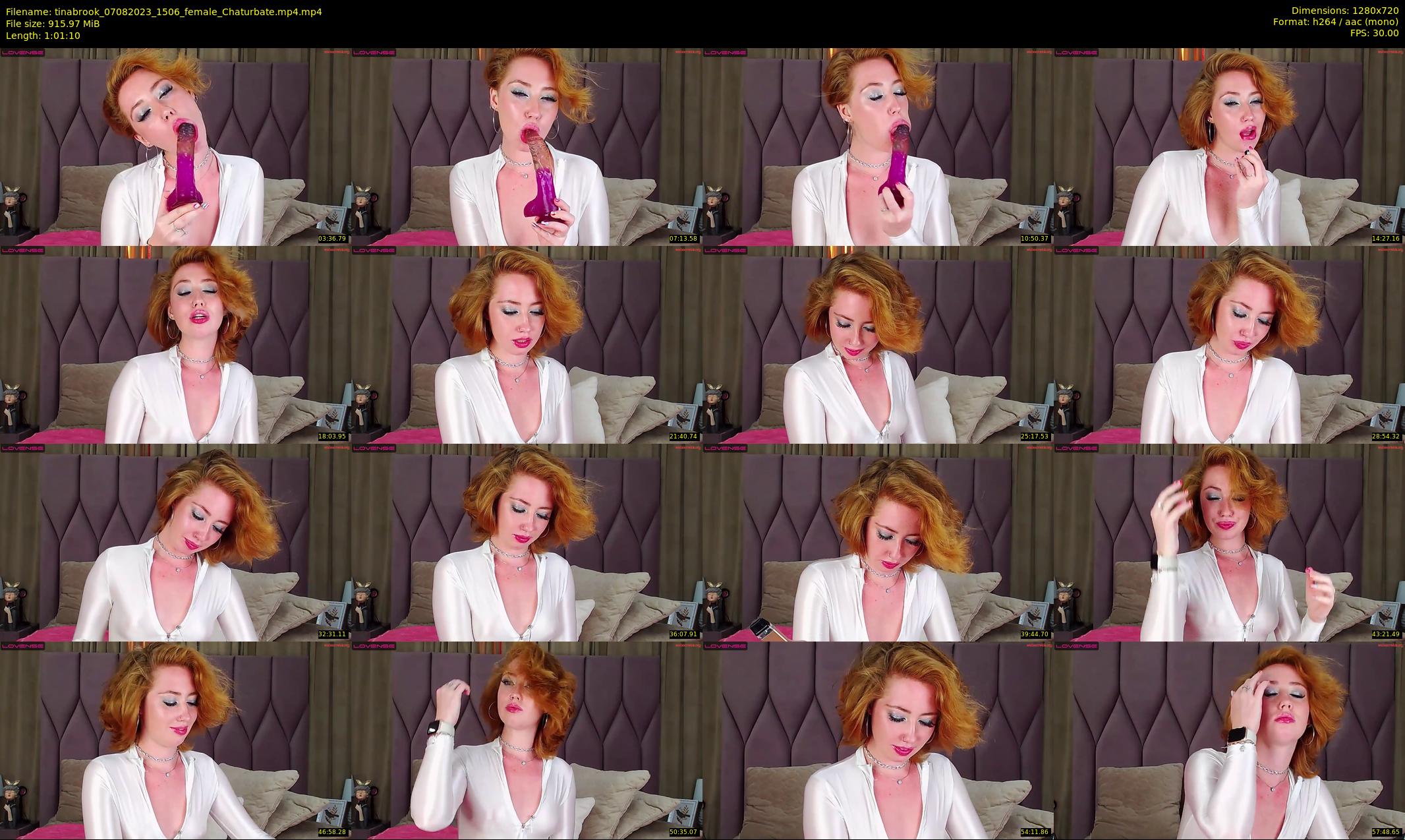 tinabrook — 62 minute Chaturbate female cam show recording, 720p, Aug 7, 2023