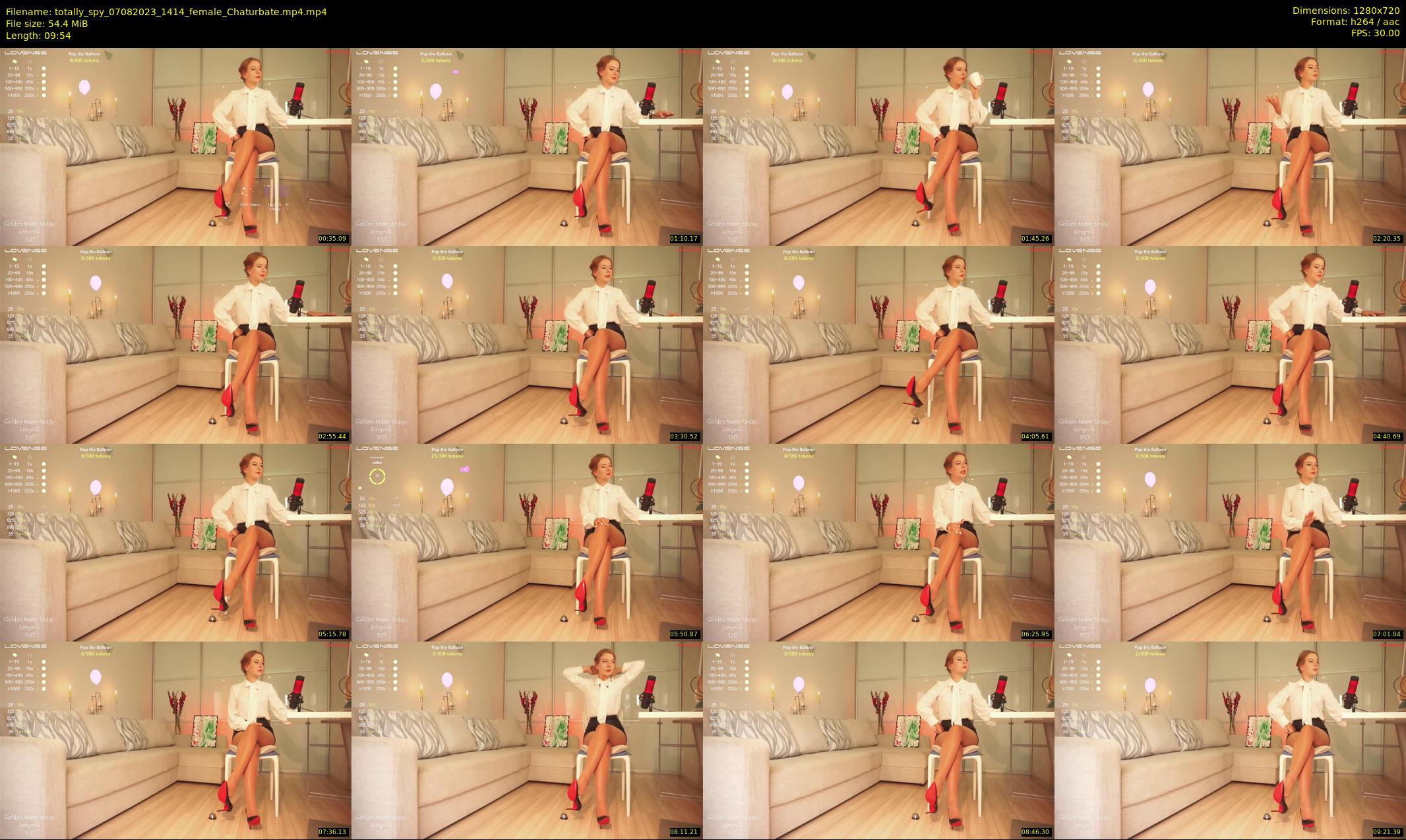 totally_spy — 10 minute Chaturbate female cam show recording, 720p, Aug 7, 2023