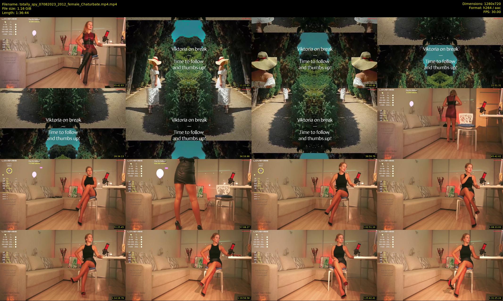totally_spy — 97 minute Chaturbate female cam show recording, 720p, Aug 7, 2023