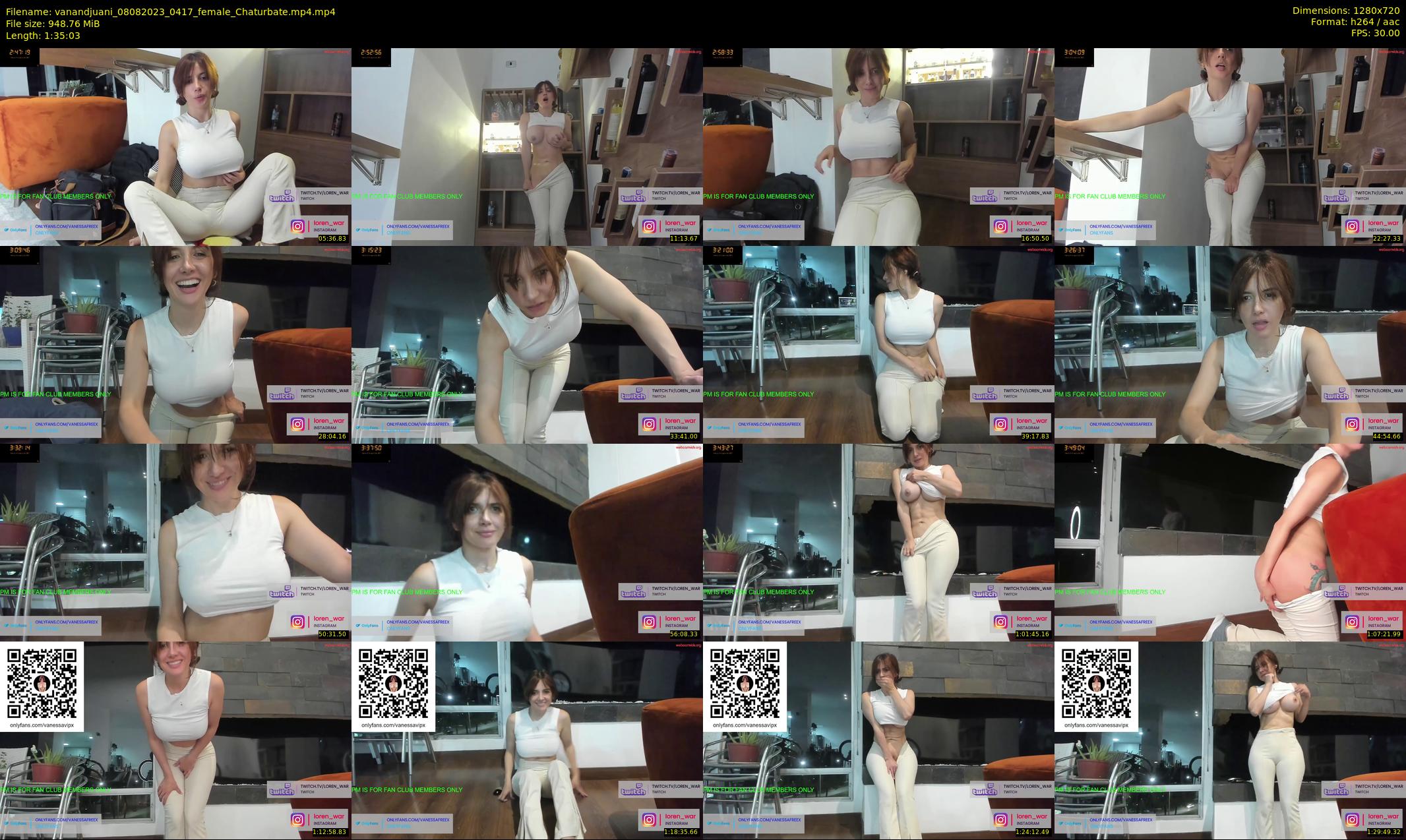 vanandjuani — 96 minute Chaturbate female cam show recording, 720p, Aug 8, 2023