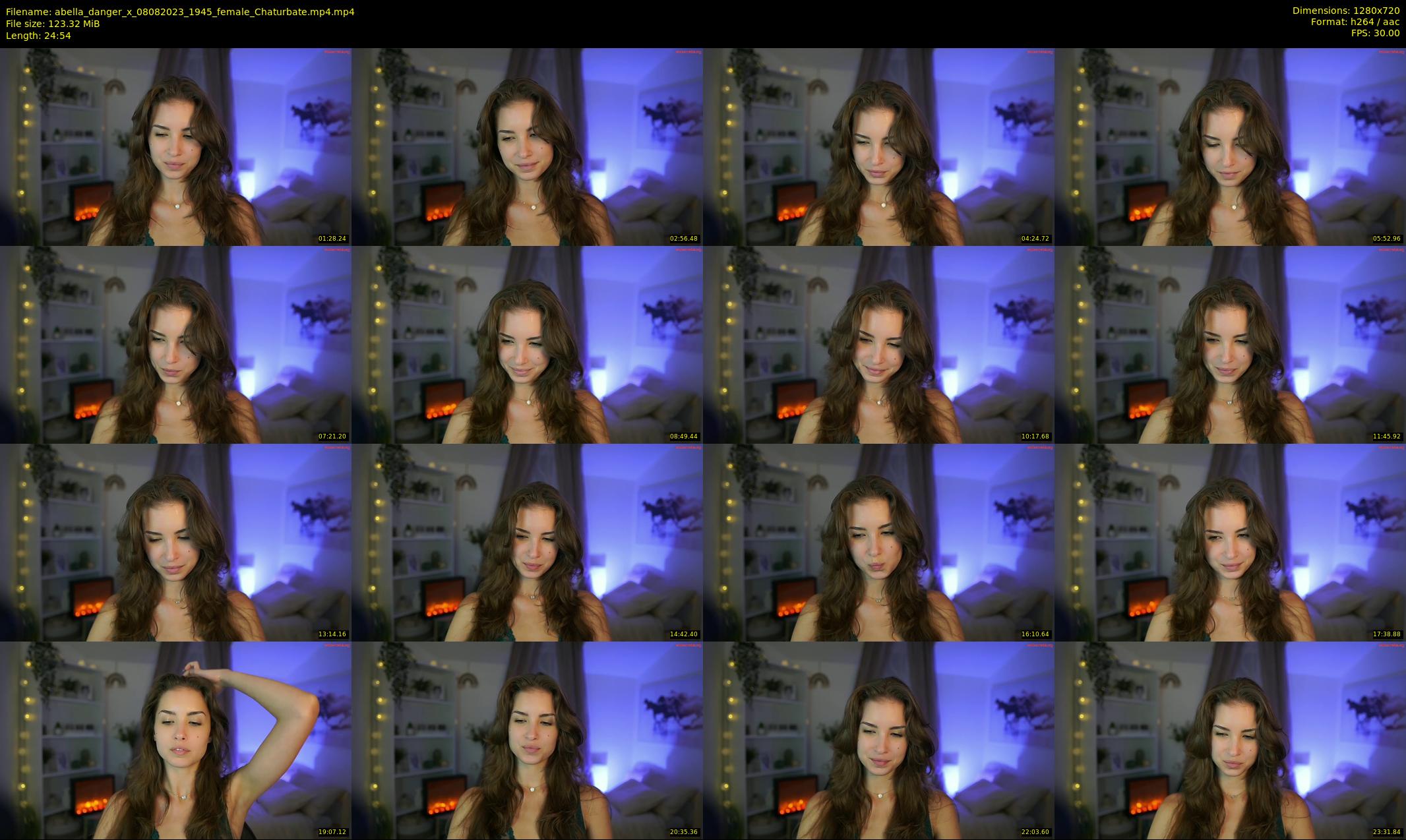 abella_danger_x — 25 minute Chaturbate female cam show recording, 720p, Aug 8, 2023