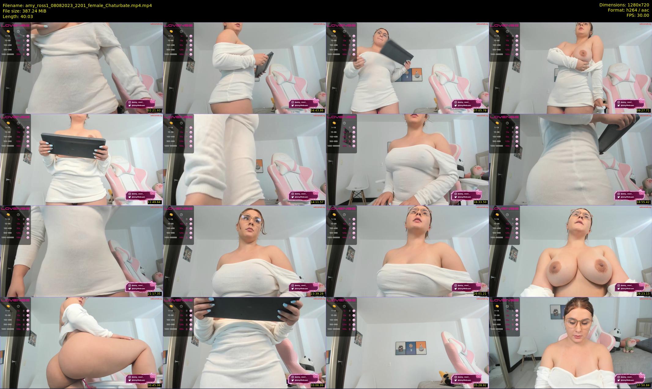 amy_ross1 — 41 minute Chaturbate female cam show recording, 720p, Aug 8, 2023
