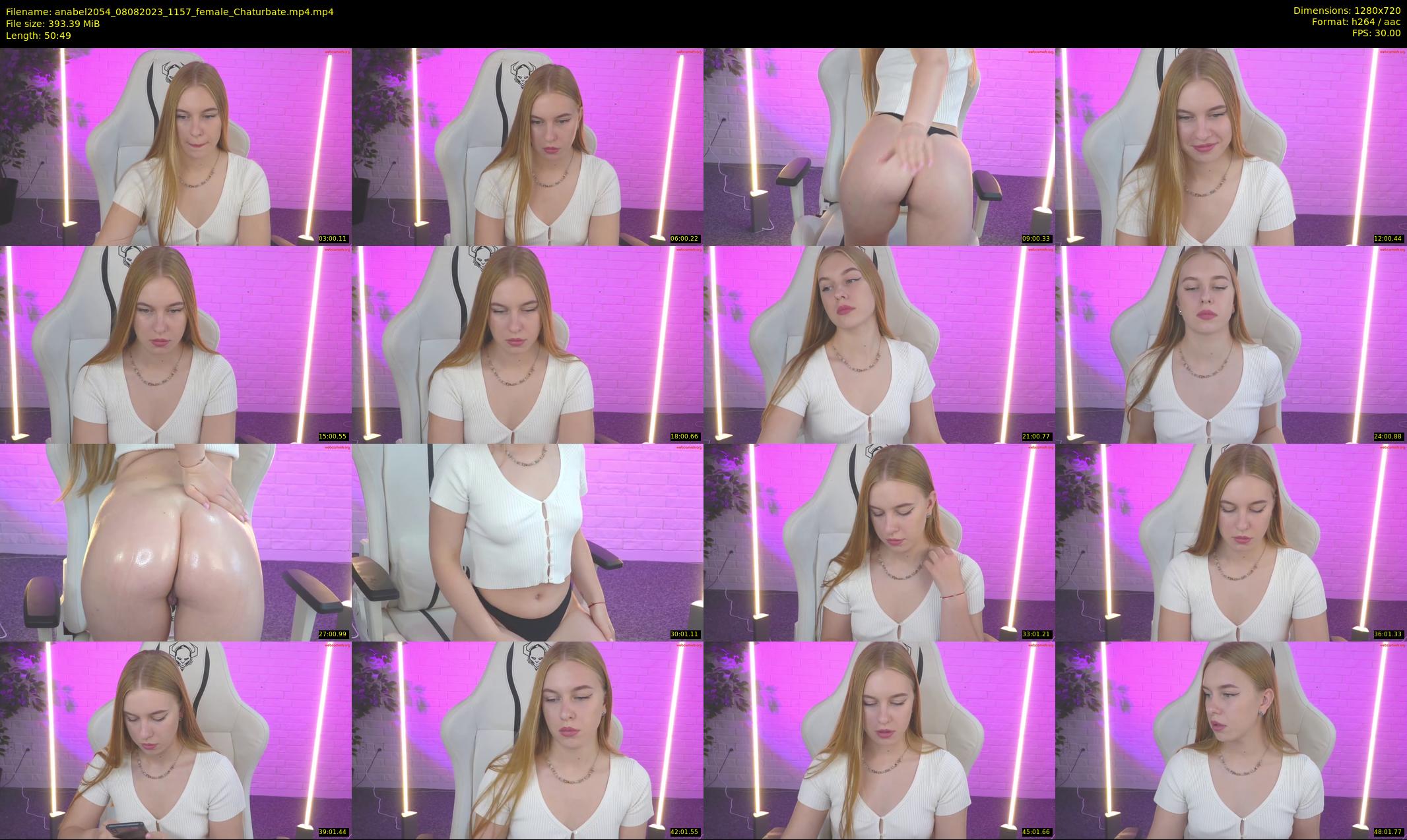 anabel2054 — 51 minute Chaturbate female cam show recording, 720p, Aug 8, 2023