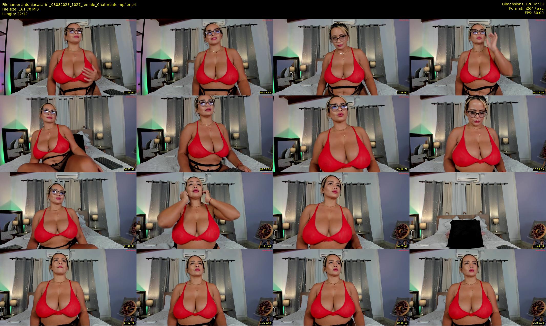 antoniacasarini — 23 minute Chaturbate female cam show recording, 720p, Aug 8, 2023